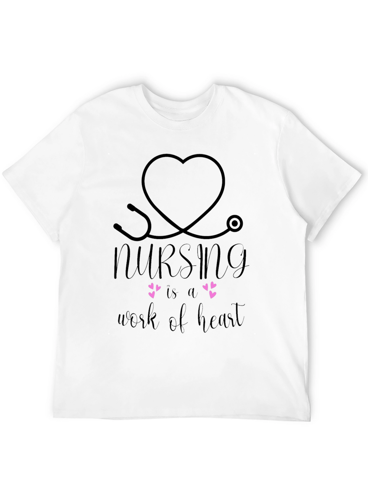 Nursing is a Work of Heart T-Shirt