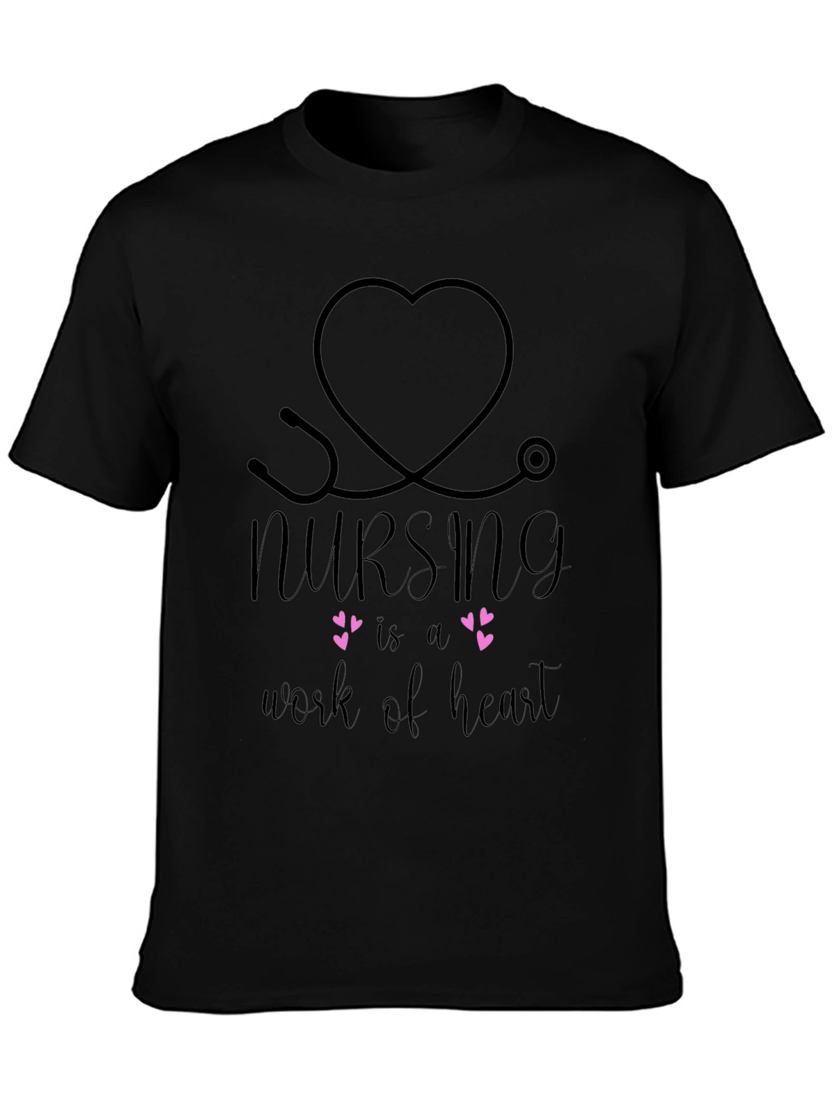 Nursing is a Work of Heart T-Shirt