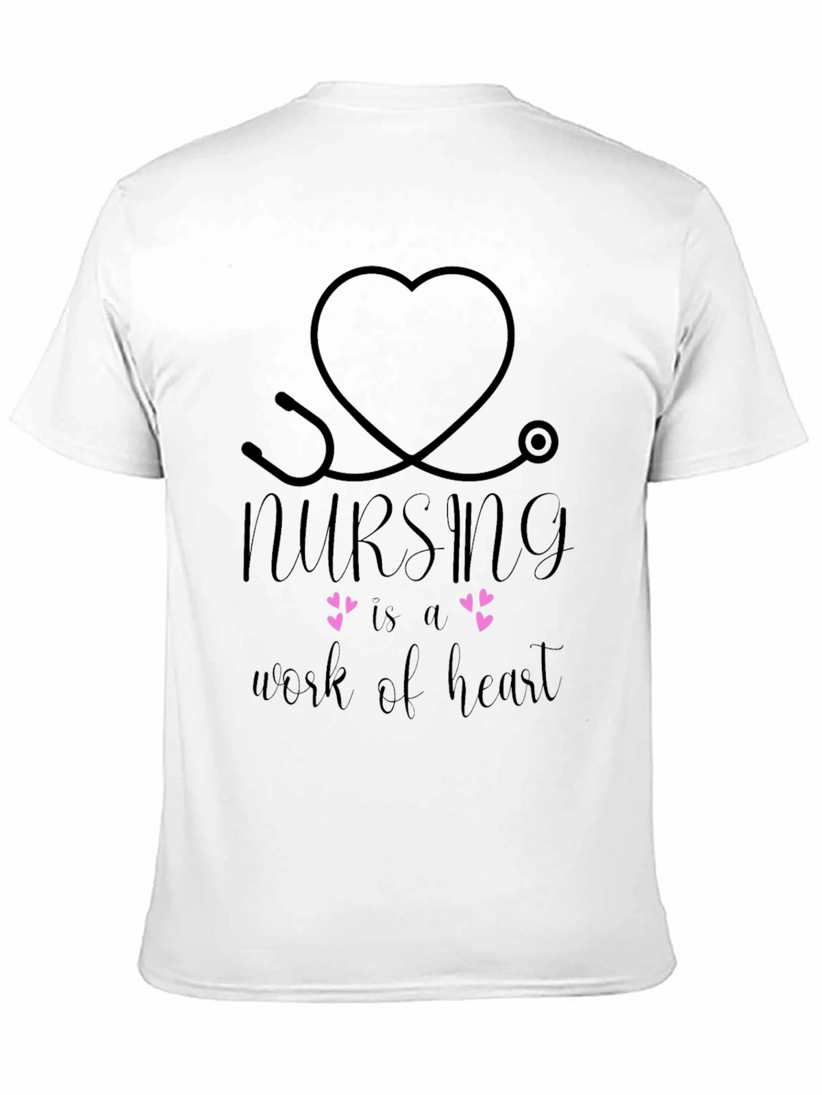 Nursing is a Work of Heart T-Shirt