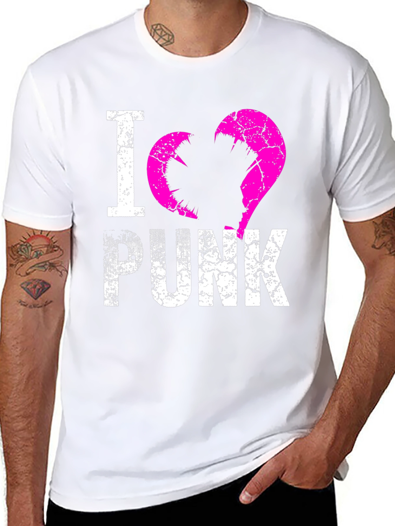I Heart Punk Graphic Tee