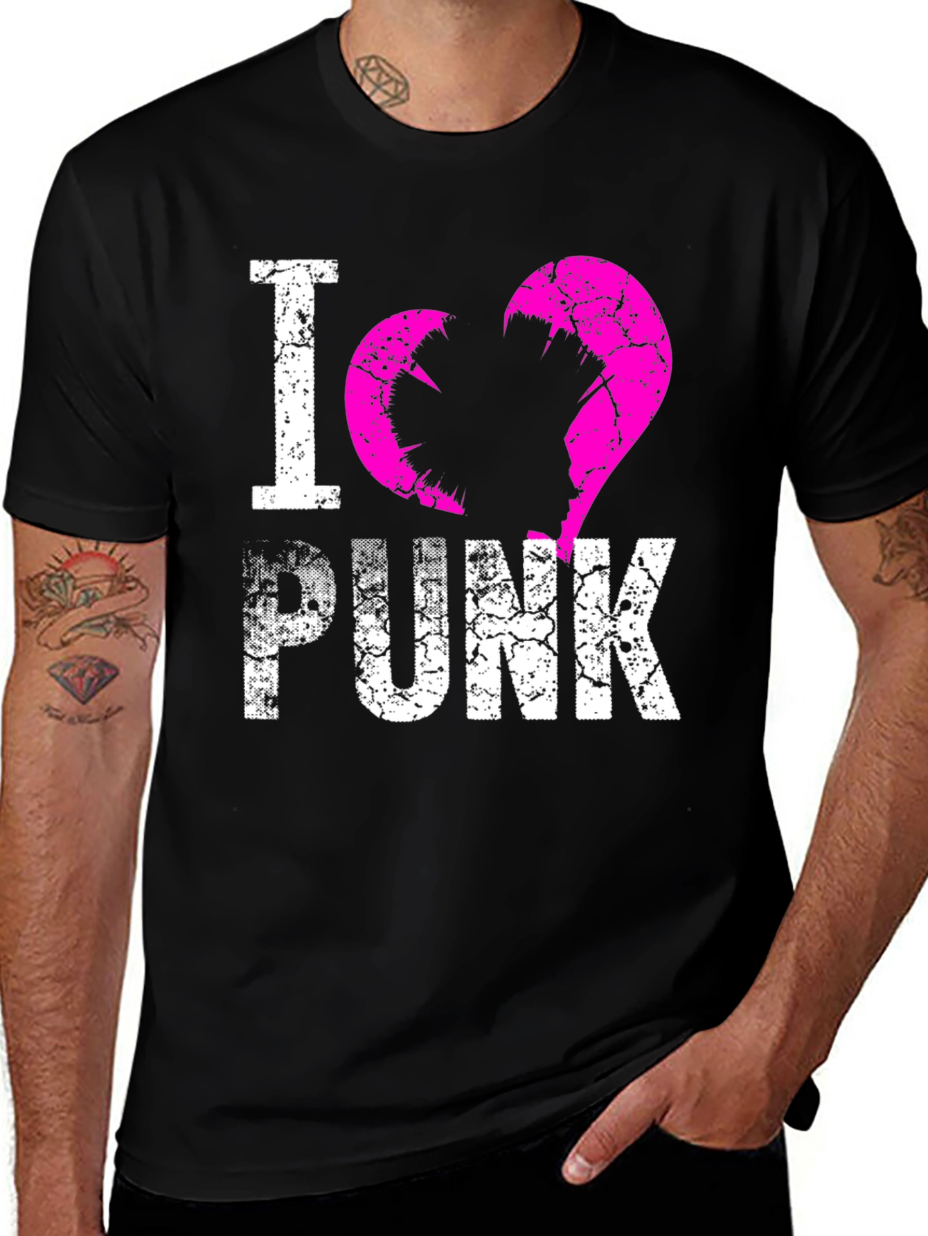I Heart Punk Graphic Tee