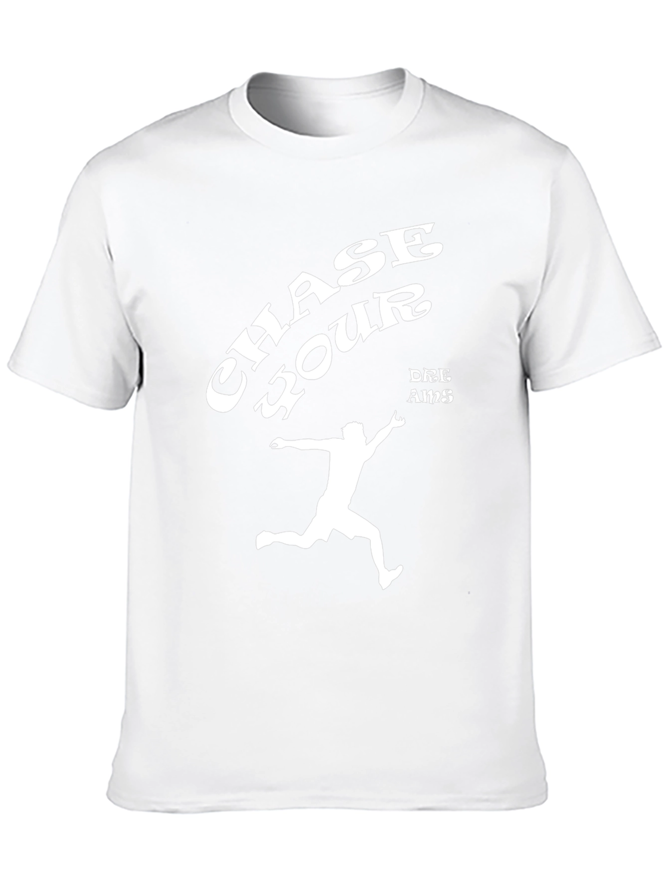 Chase Your Dreams Black Graphic T-Shirt