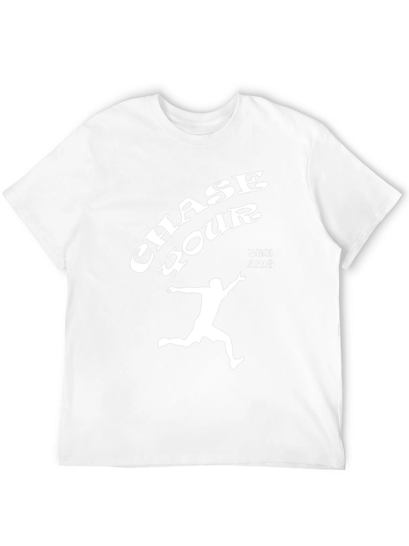 Chase Your Dreams Black Graphic T-Shirt