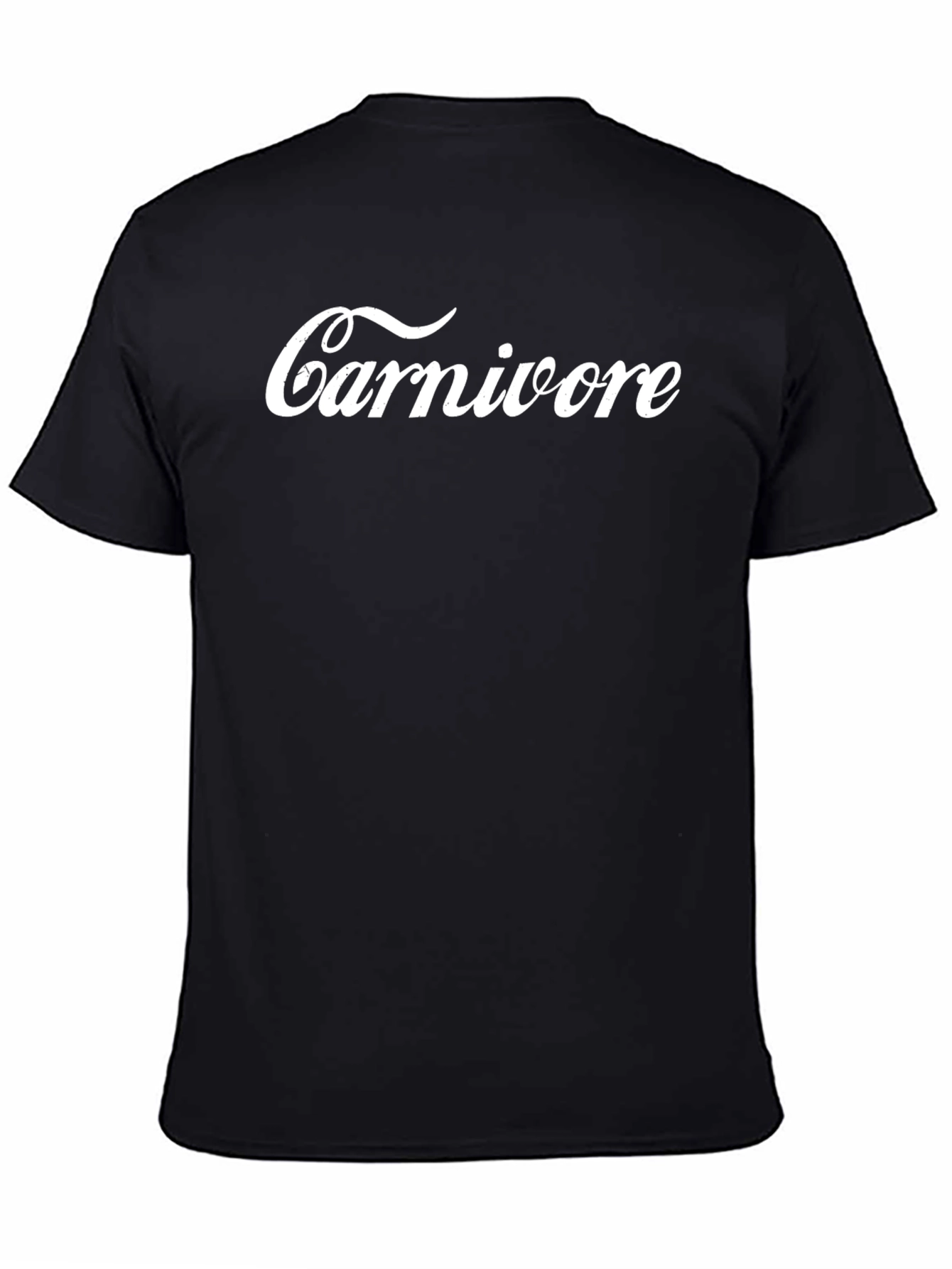 Carnivore Graphic Tee - Black Cotton T-Shirt