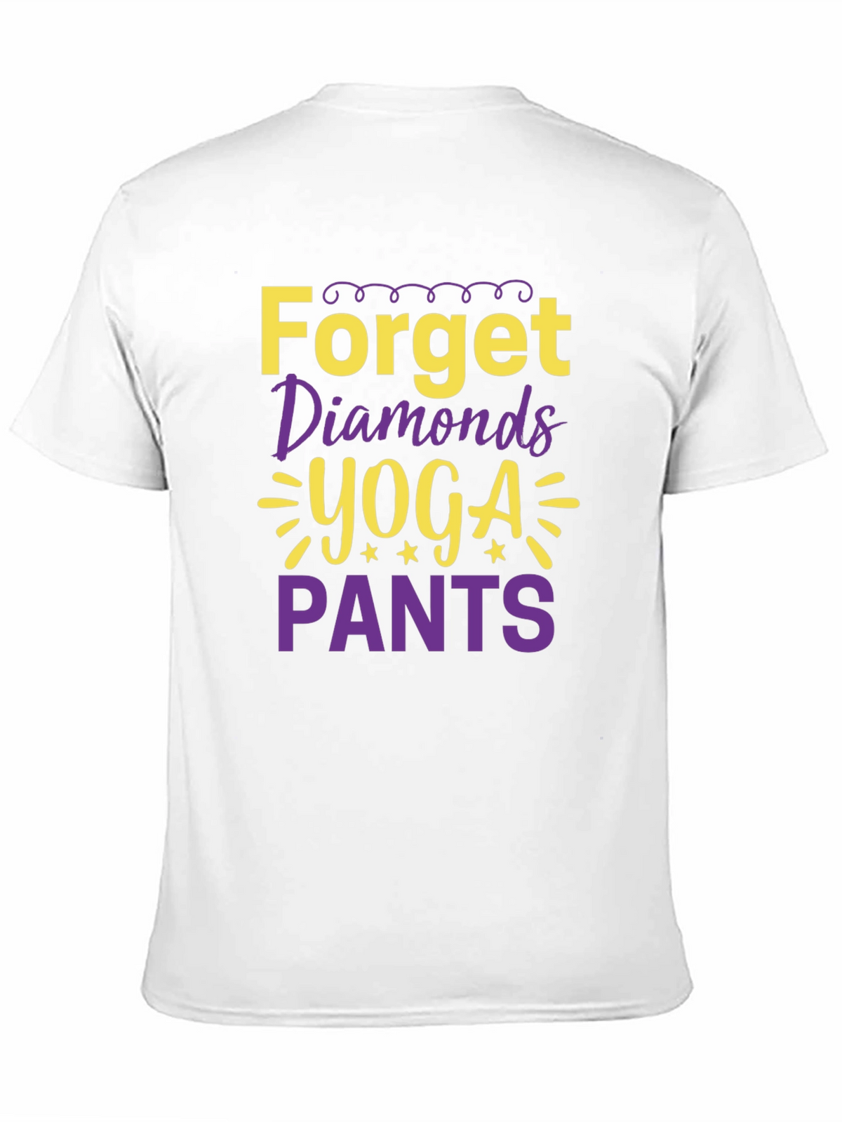 Forget Diamonds Yoga Pants T-Shirt