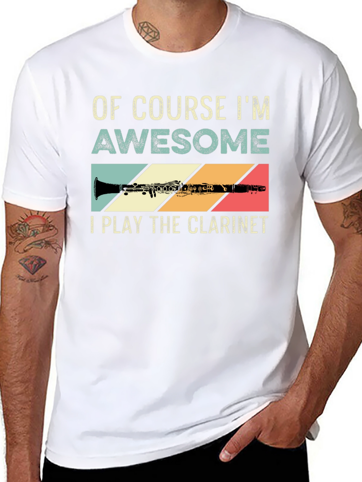 Of Course Im Awesome Clarinet Player T-Shirt