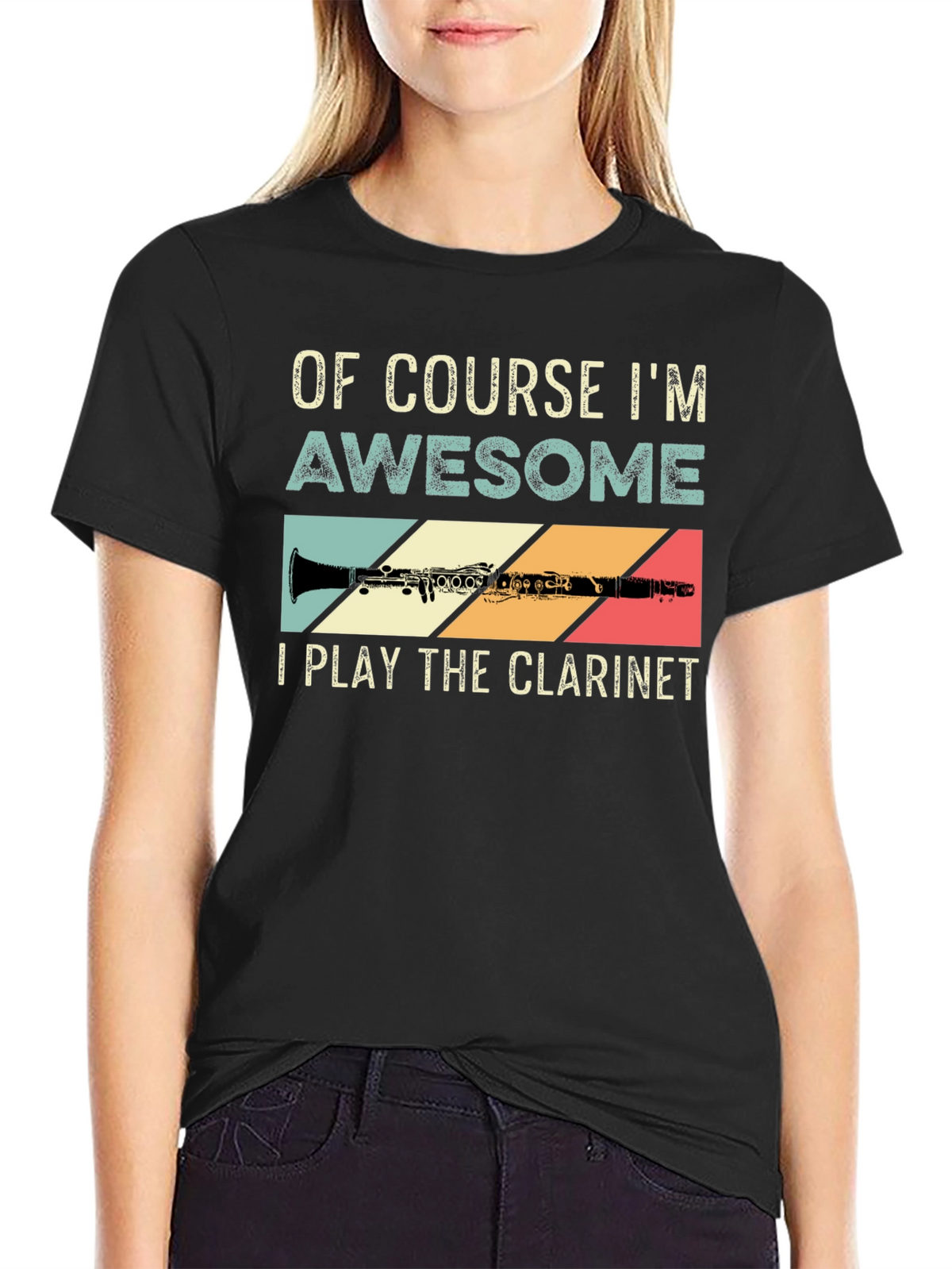 Of Course Im Awesome Clarinet Player T-Shirt