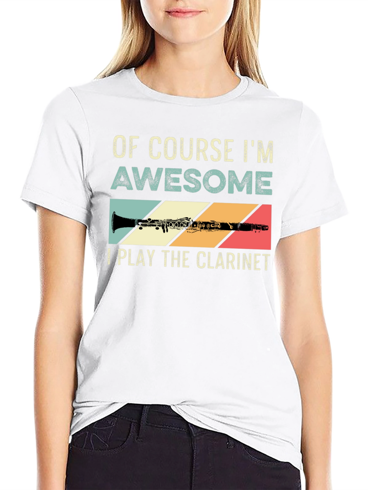 Of Course Im Awesome Clarinet Player T-Shirt