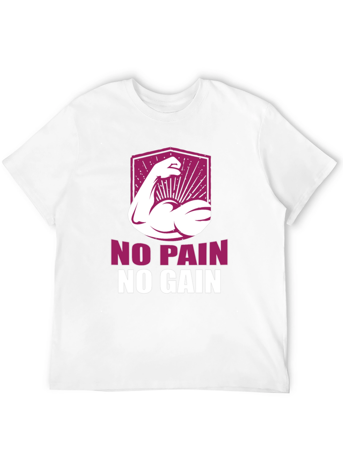 No Pain No Gain Graphic T-Shirt