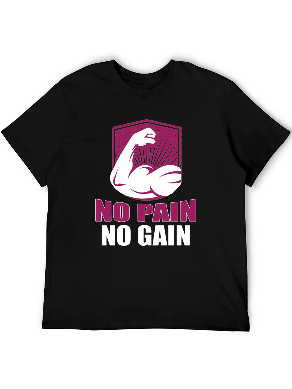 No Pain No Gain Graphic T-Shirt