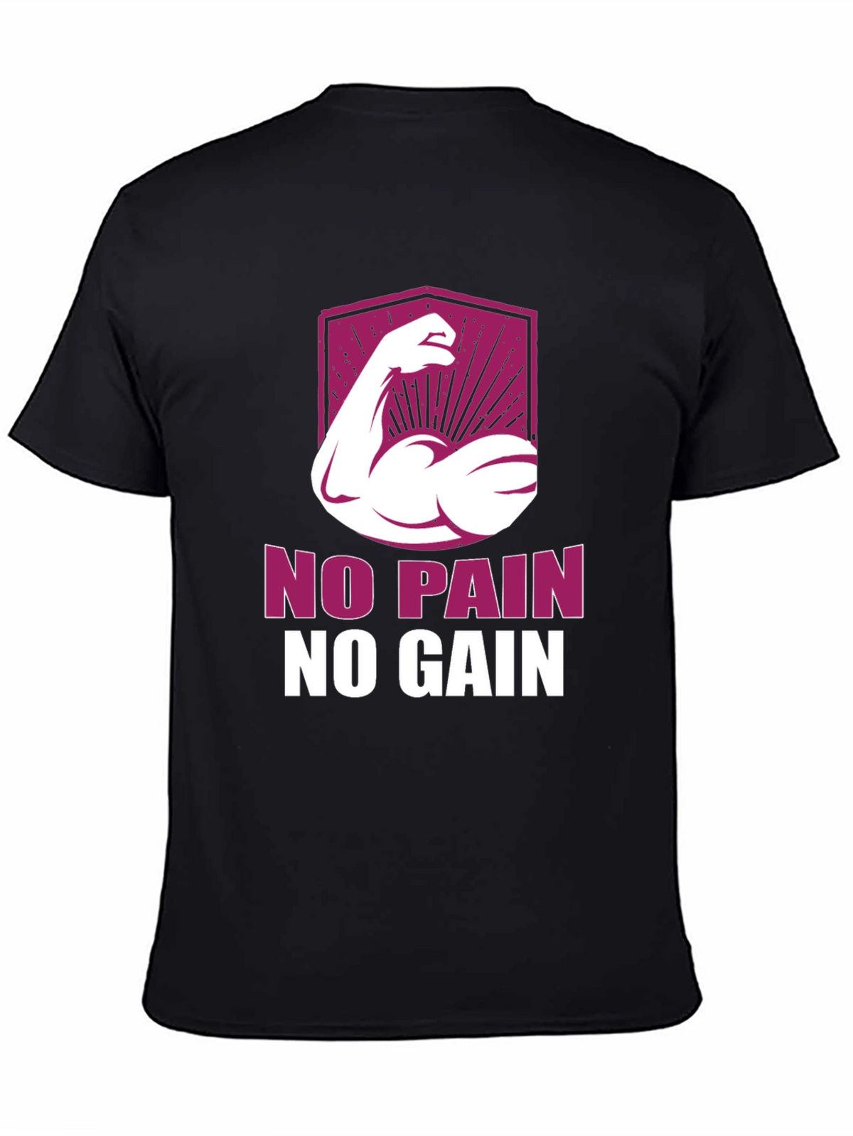 No Pain No Gain Graphic T-Shirt