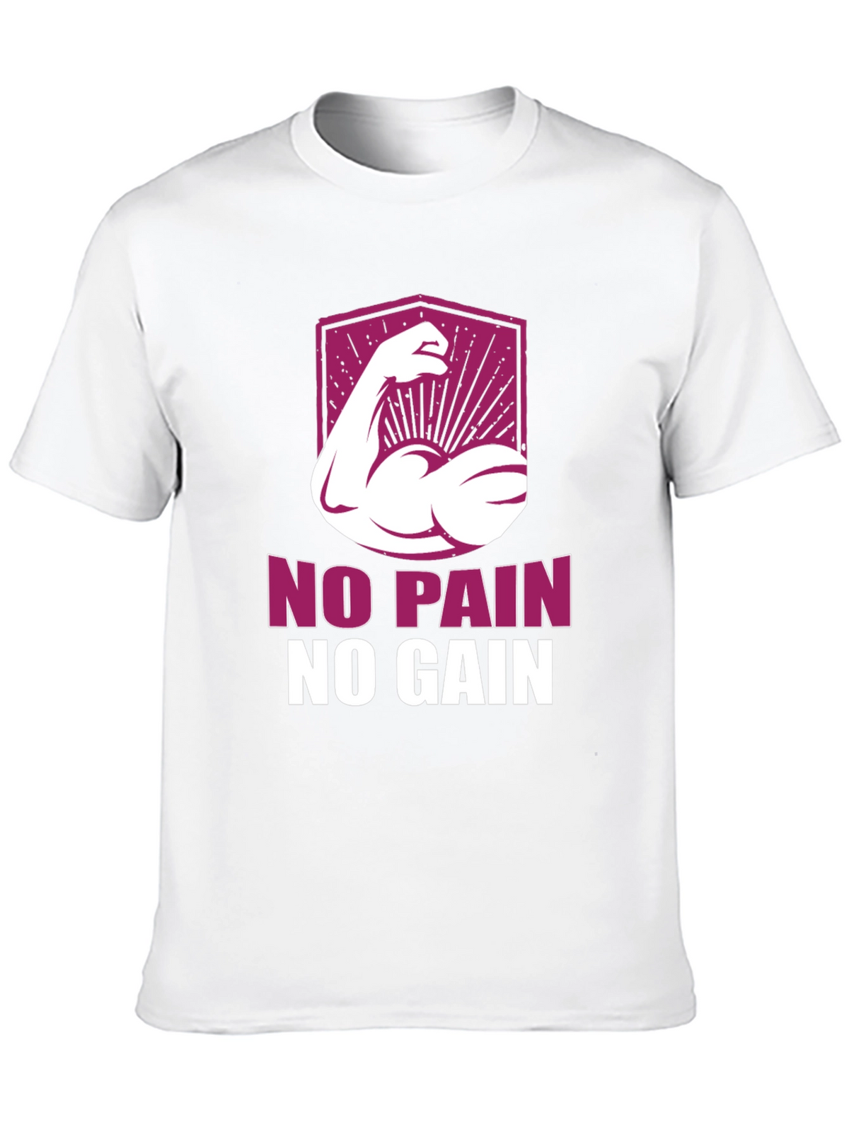 No Pain No Gain Graphic T-Shirt