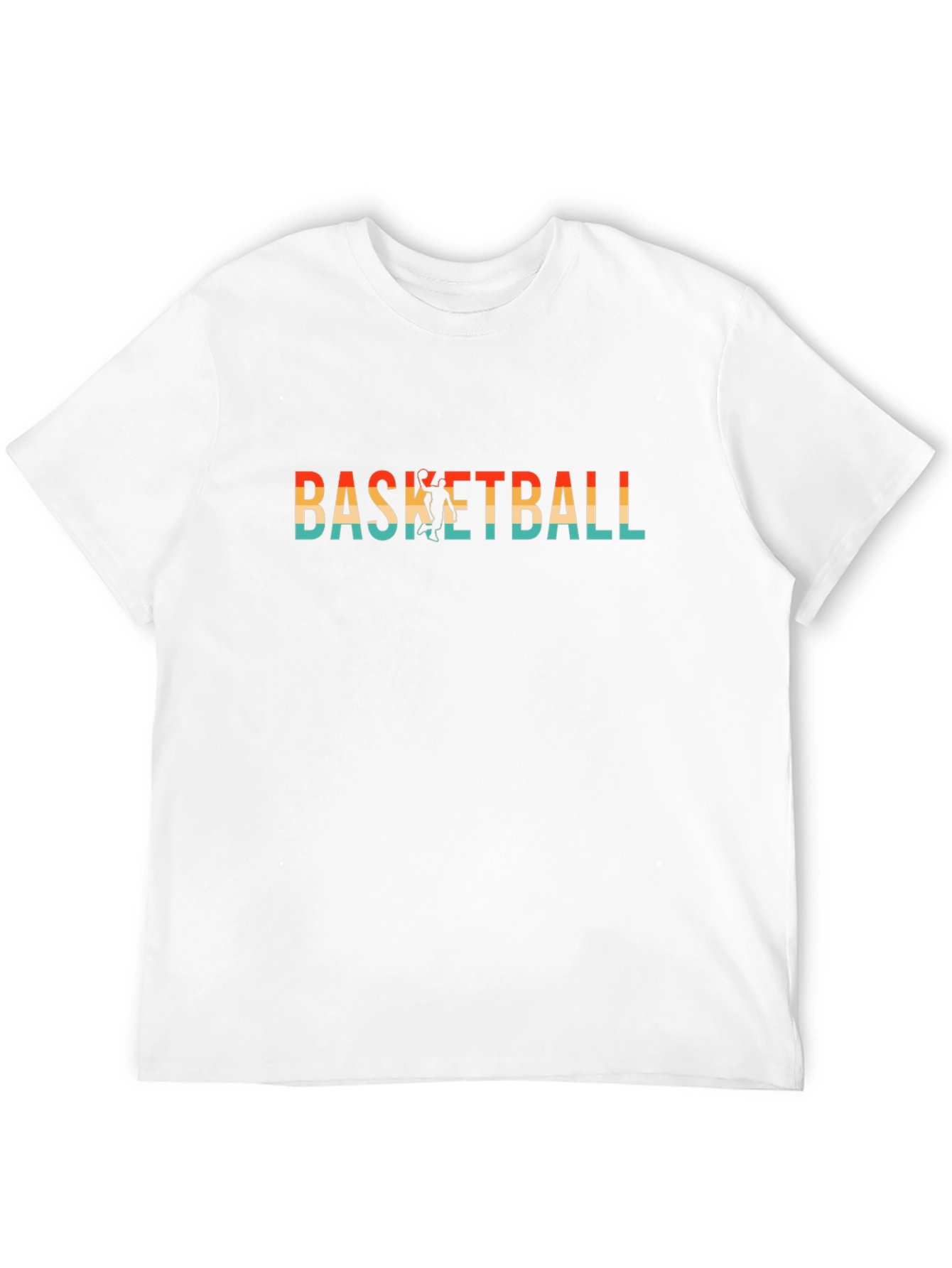 Basketball Graphic Tee - Retro Style