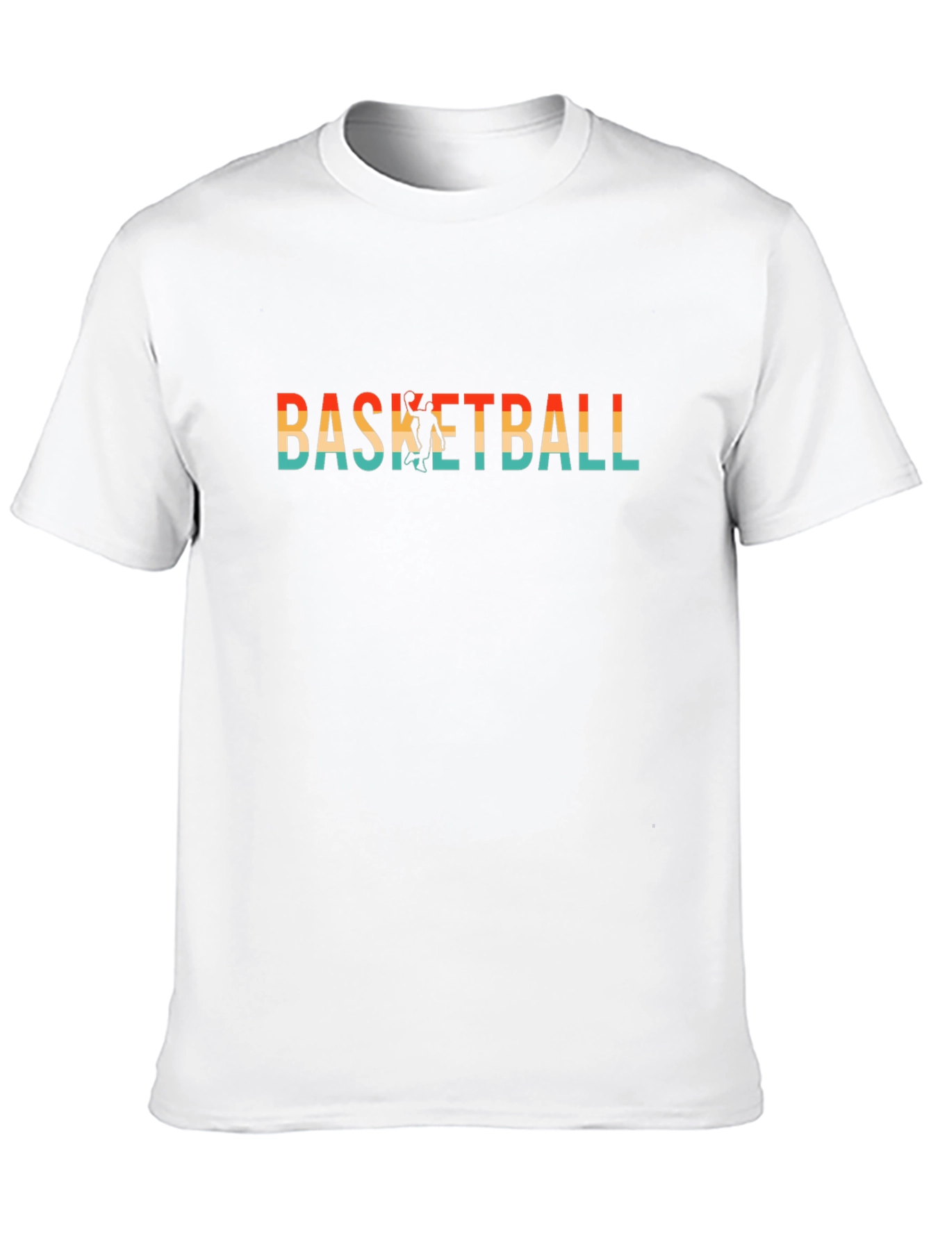 Basketball Graphic Tee - Retro Style