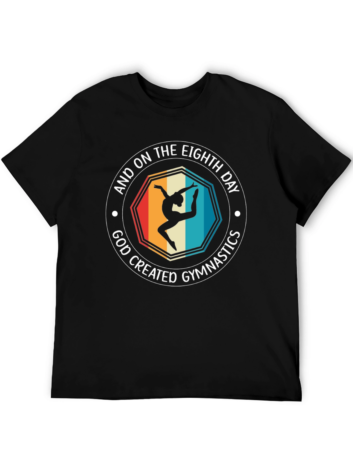 Gymnastics Eighth Day T-Shirt - Black