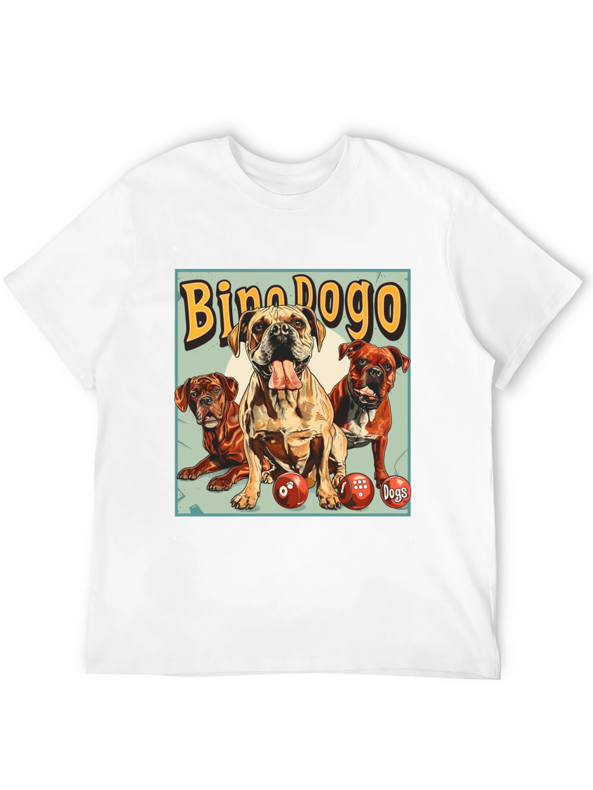 Bino Dogo Dogs Graphic T-Shirt