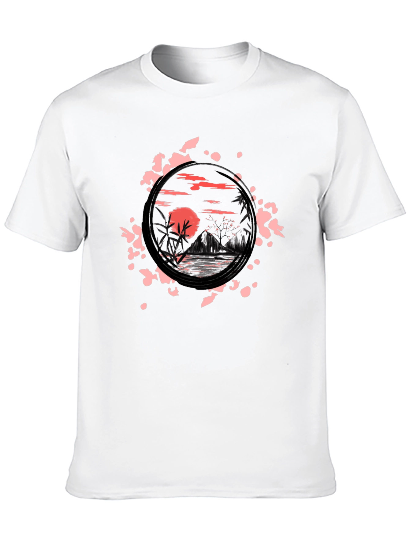 Sunset Landscape Graphic Tee