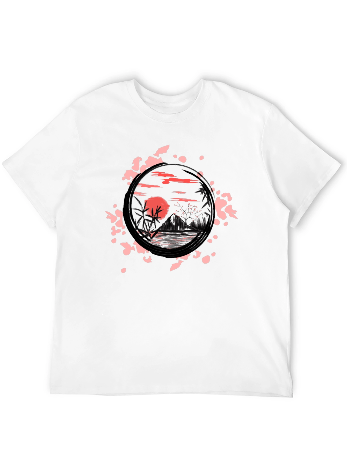 Sunset Landscape Graphic Tee