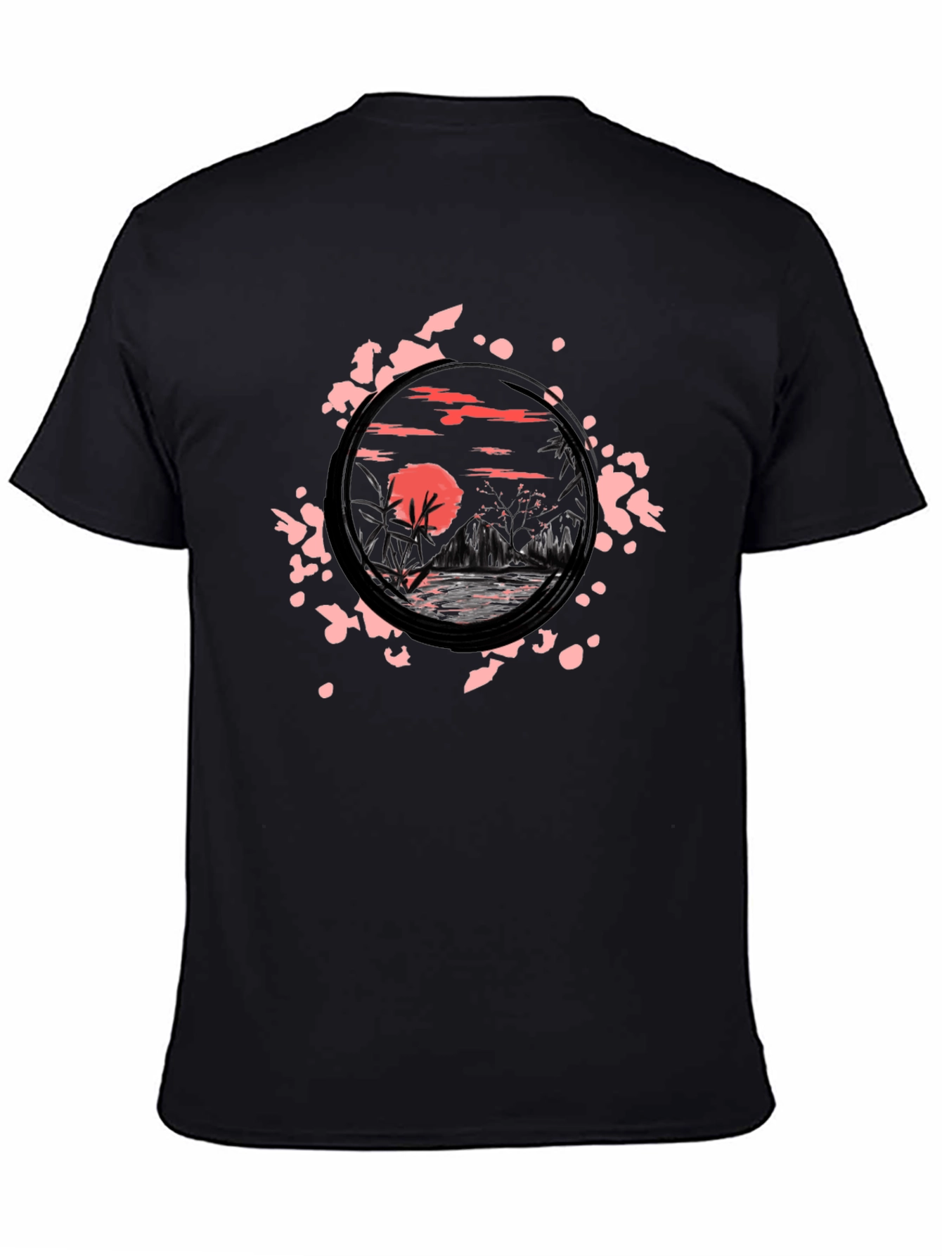 Sunset Landscape Graphic Tee