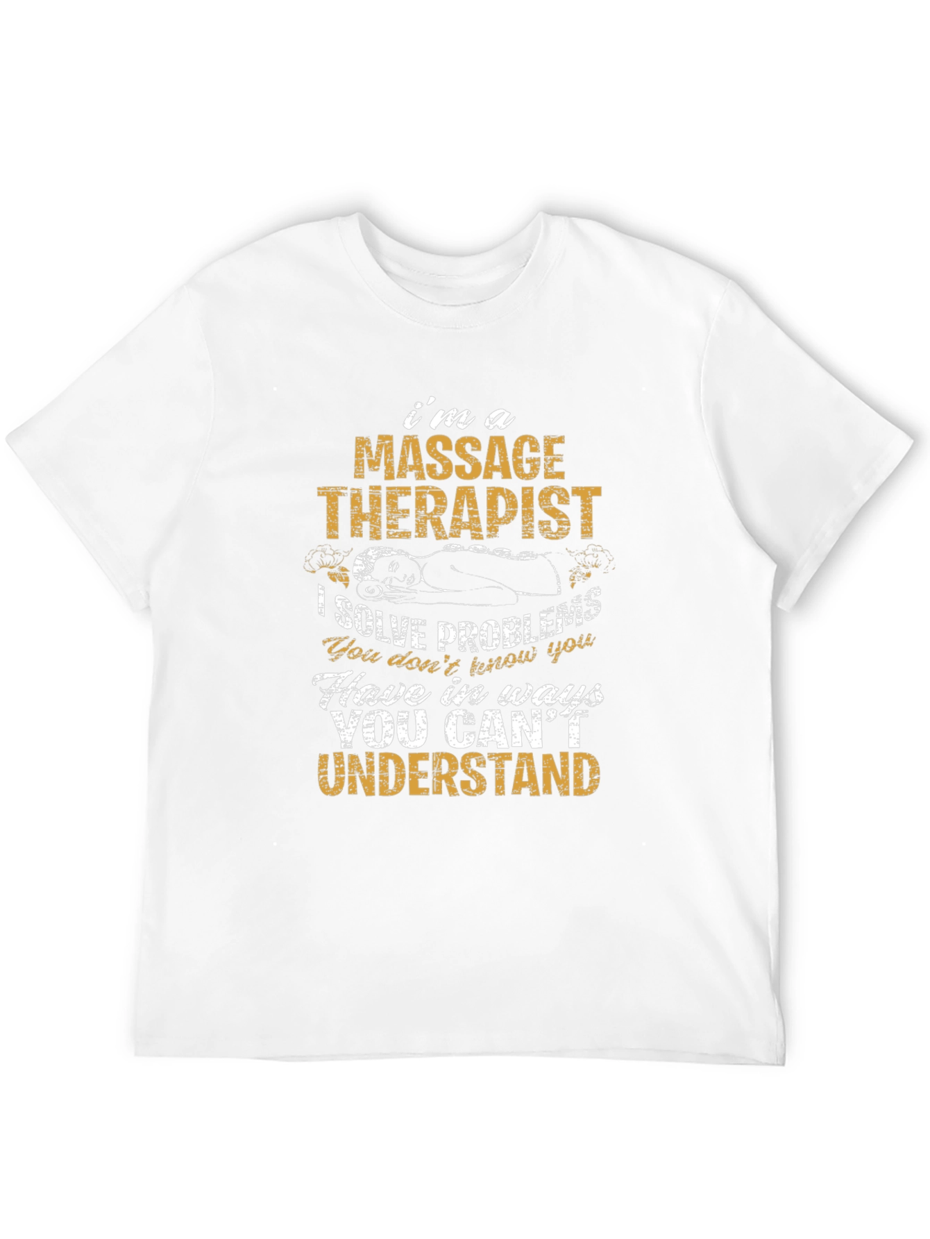 Massage Therapist Graphic Tee - Funny Occupation Shirt