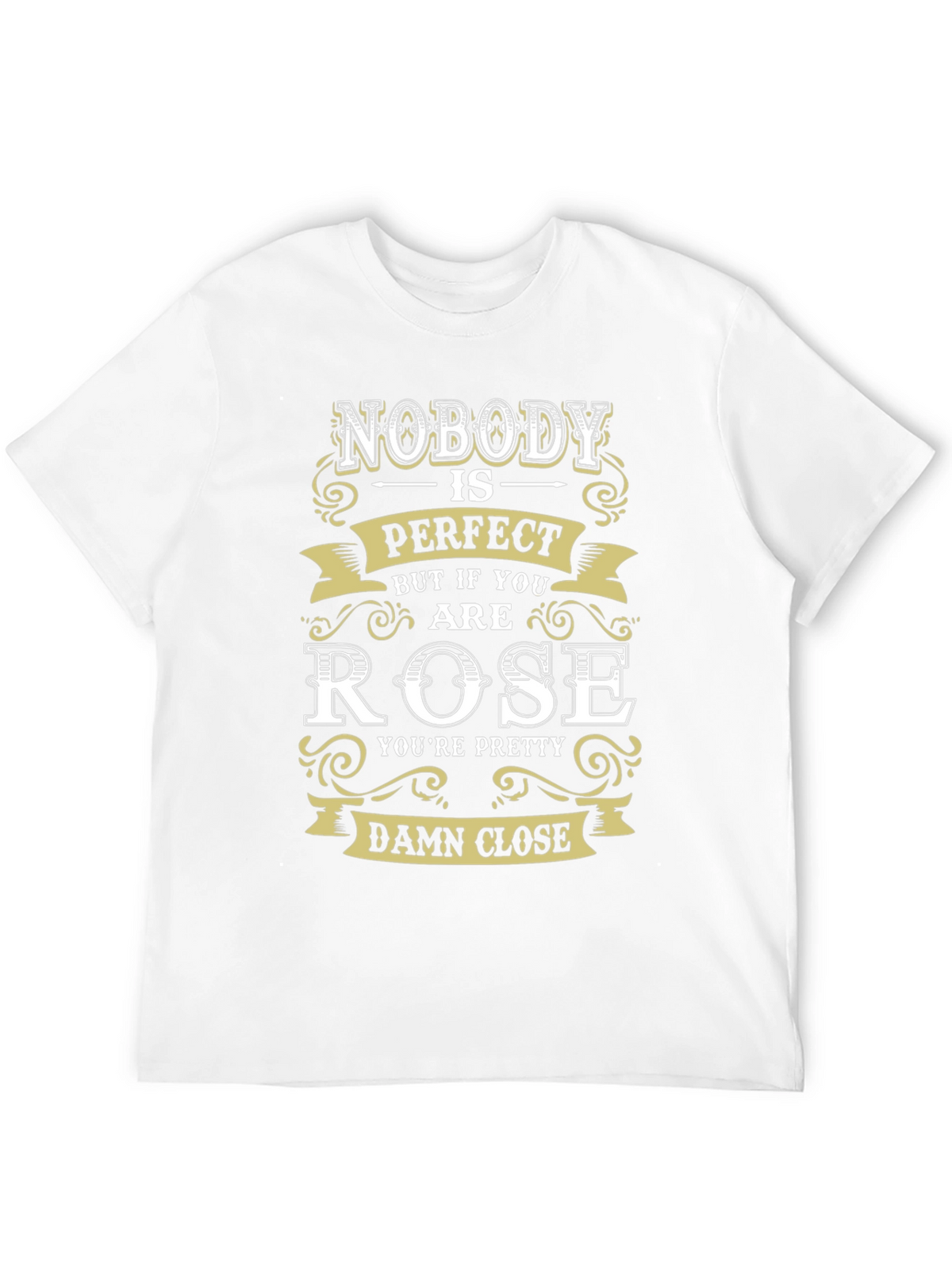 Funny Rose Graphic T-Shirt