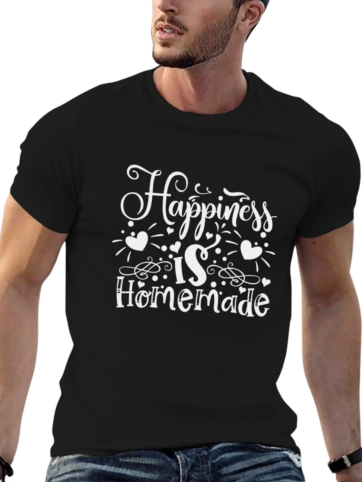 Happiness is Homemade Graphic T-Shirt