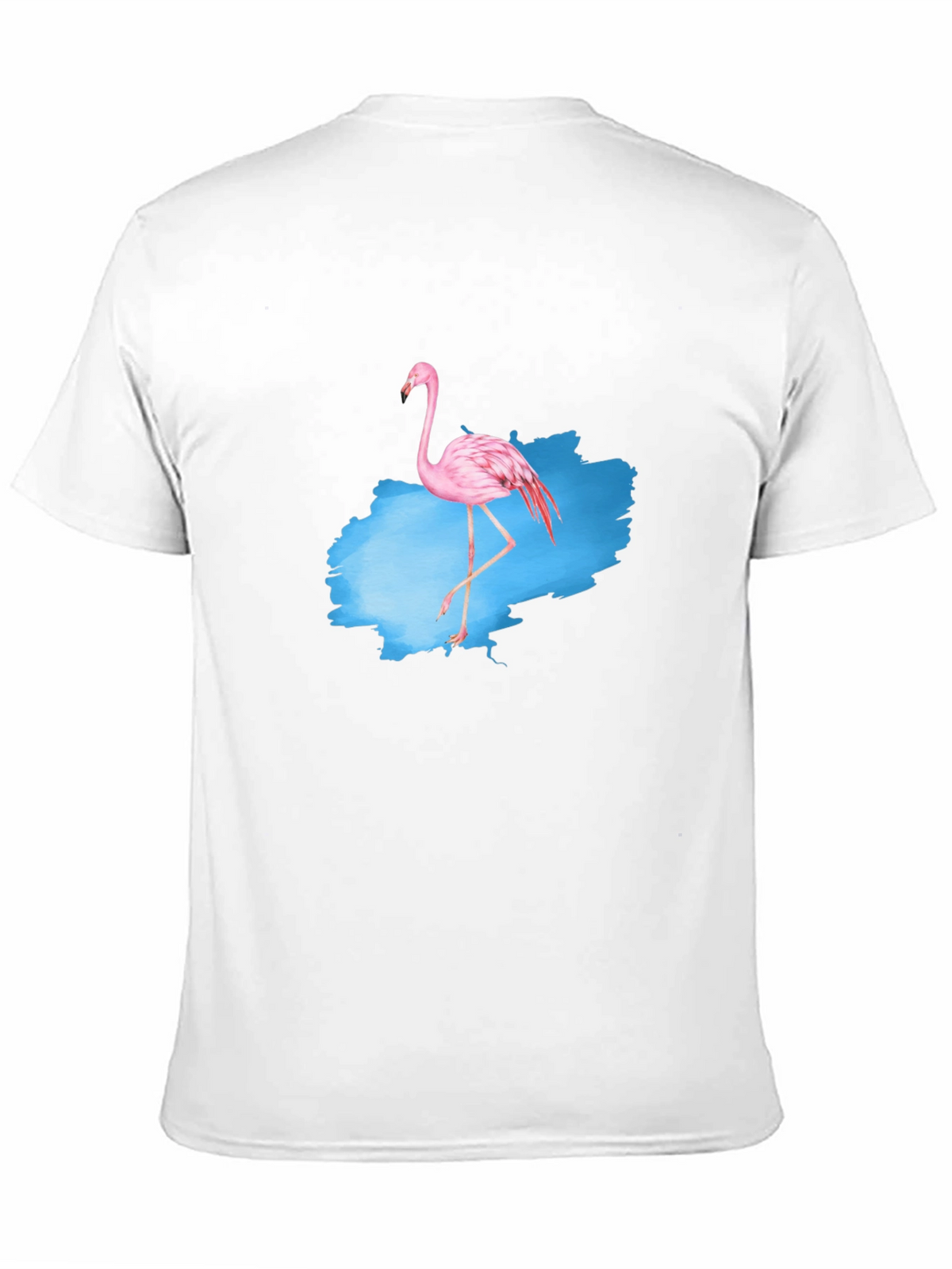 Flamingo Graphic Tee - Mens Black T-Shirt
