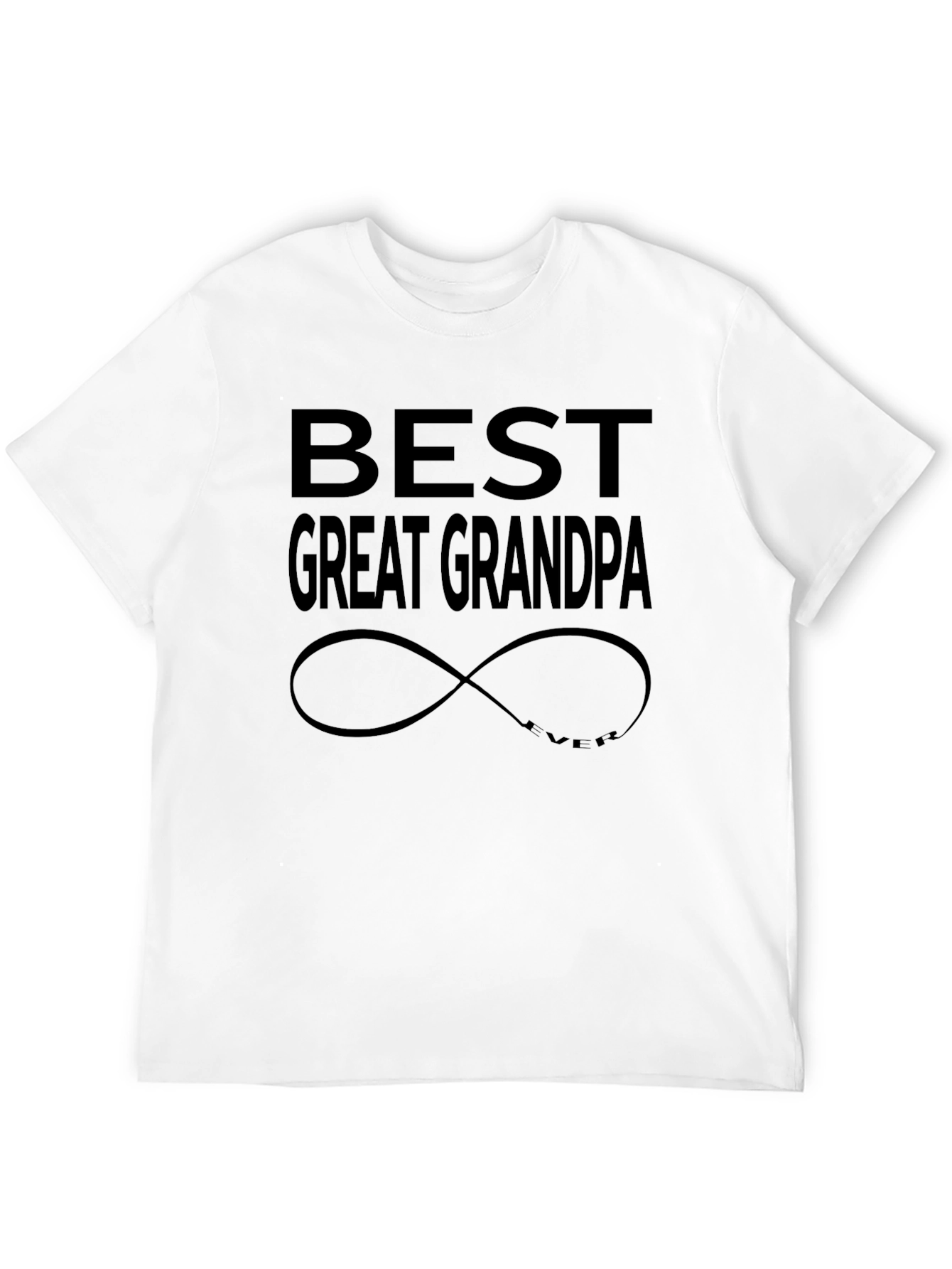 Best Great Grandpa Ever T-Shirt - Infinity Symbol
