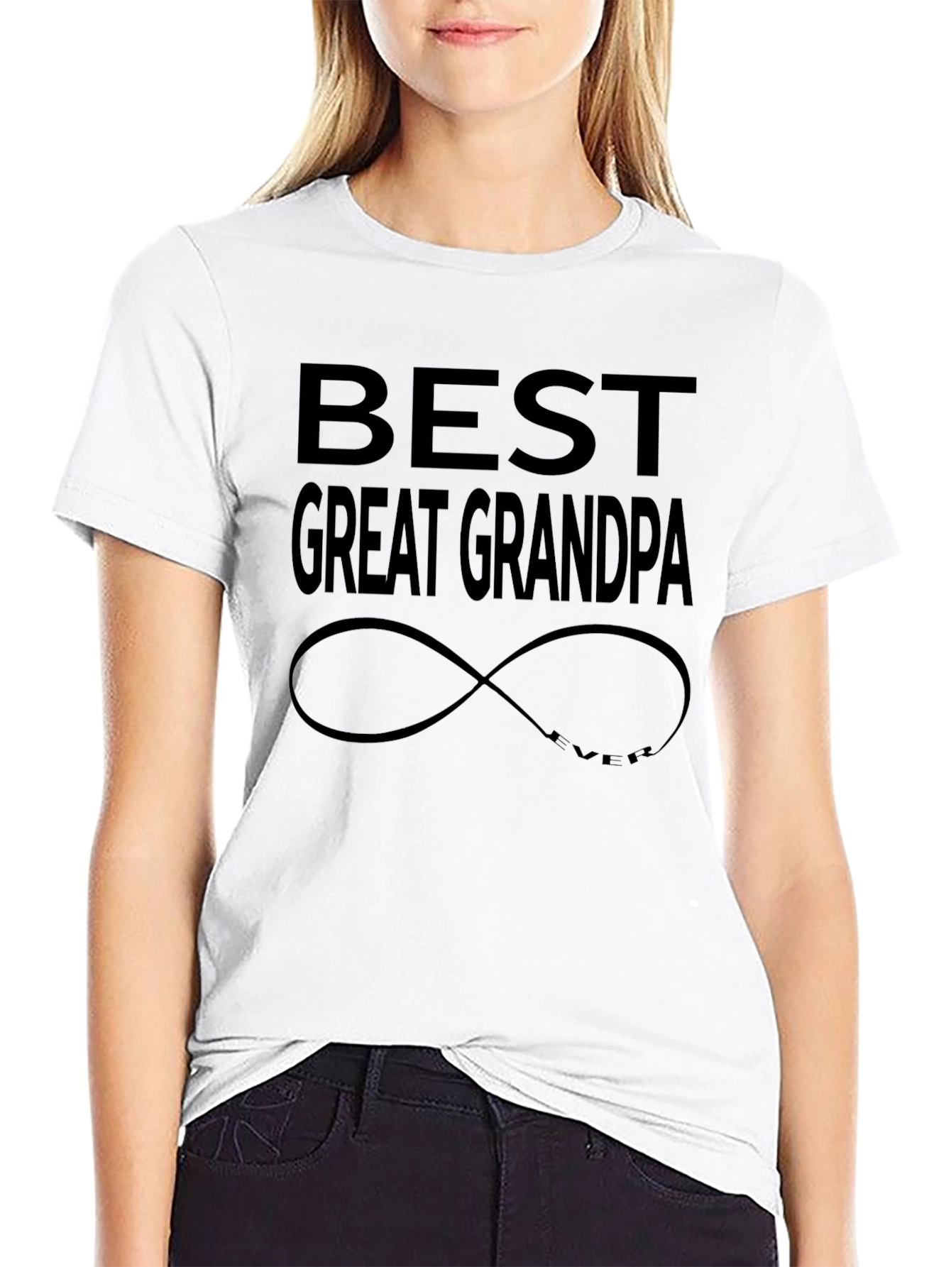 Best Great Grandpa Ever T-Shirt - Infinity Symbol