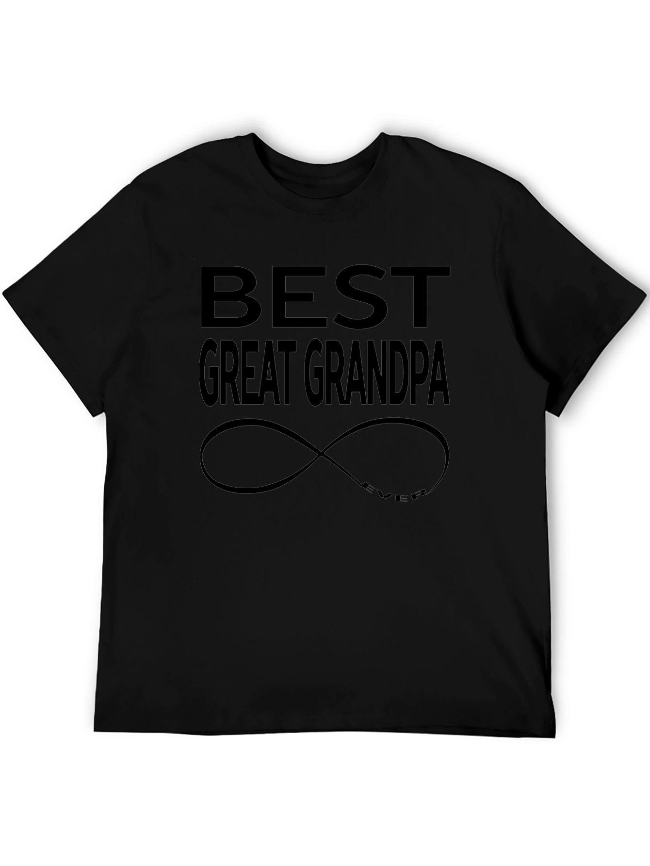 Best Great Grandpa Ever T-Shirt - Infinity Symbol