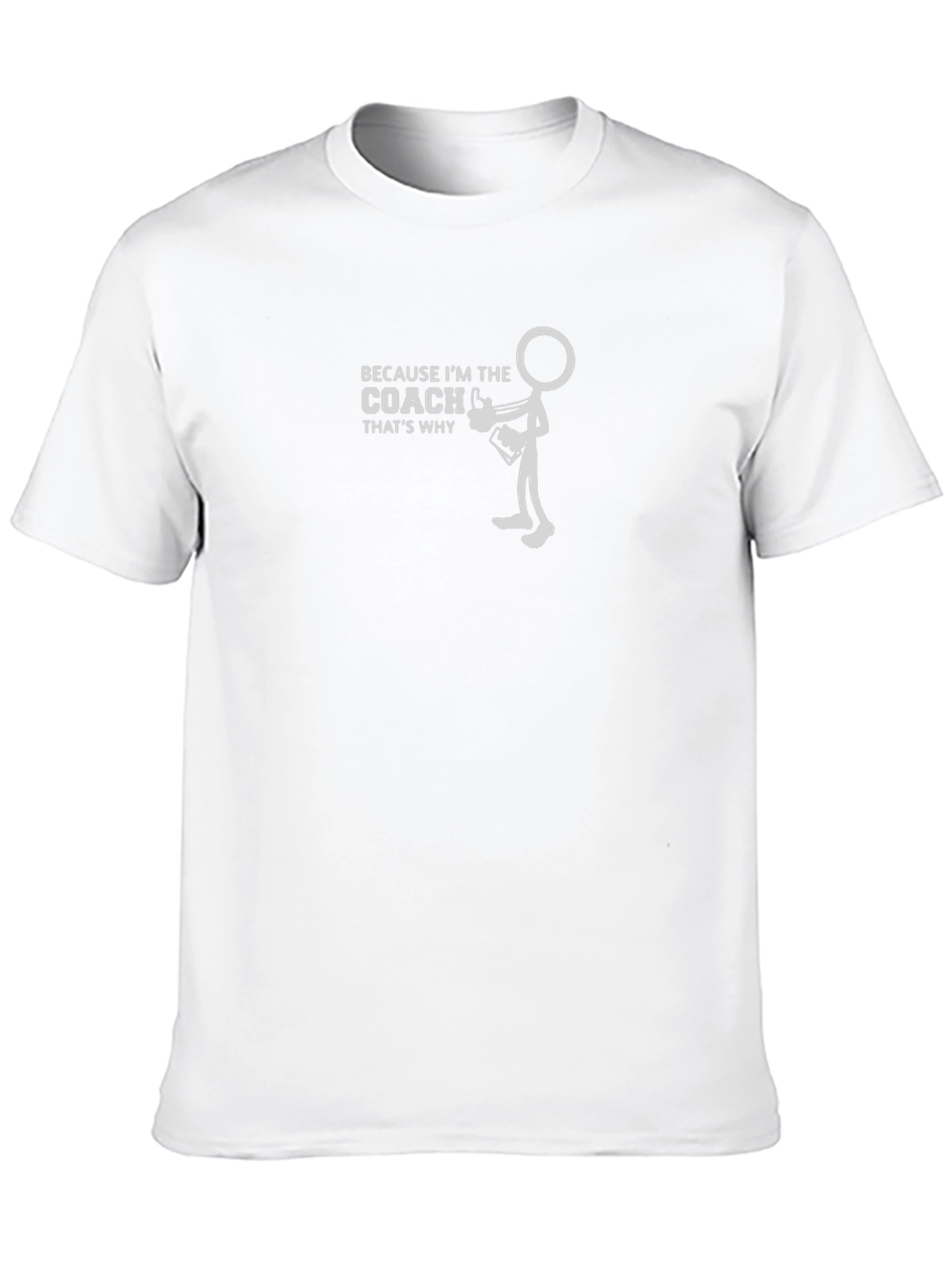 Coach Stick Figure Graphic T-Shirt