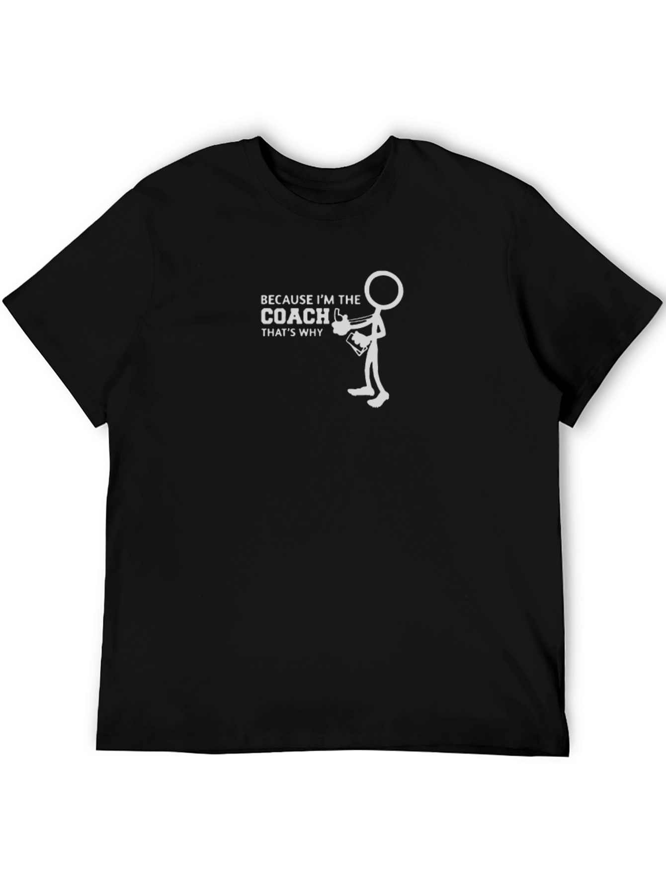Coach Stick Figure Graphic T-Shirt