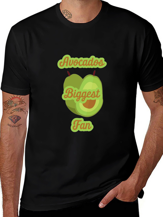 Avocados Biggest Fan T-Shirt - Cute Fruit Tee