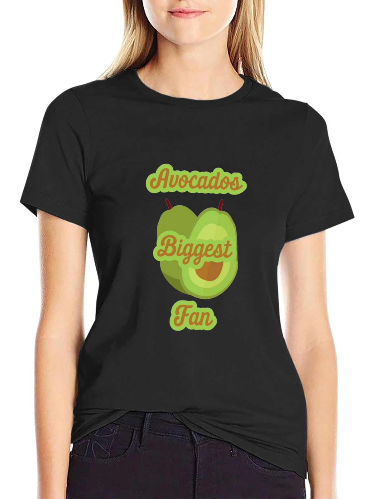 Avocados Biggest Fan T-Shirt - Cute Fruit Tee