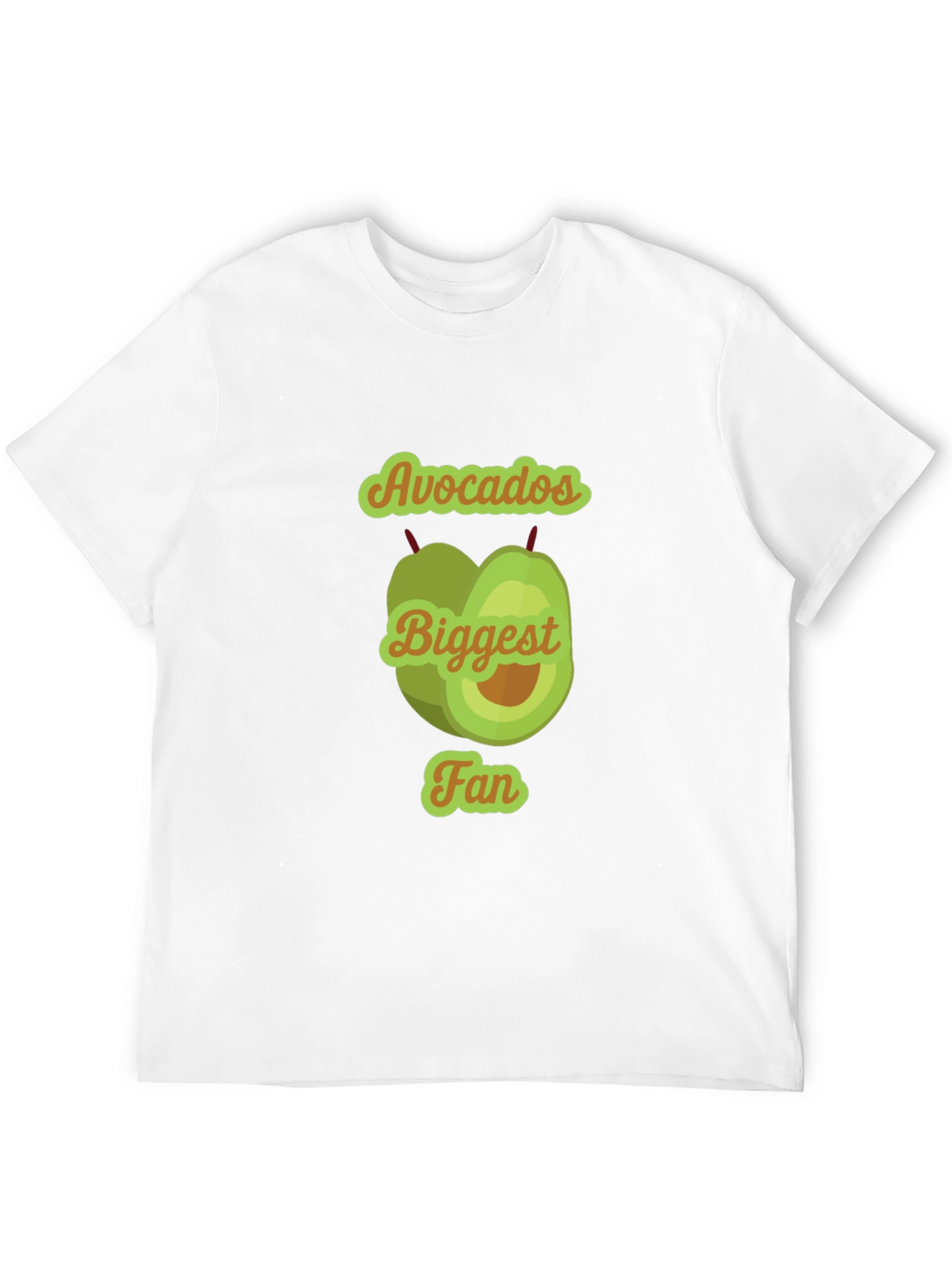 Avocados Biggest Fan T-Shirt - Cute Fruit Tee