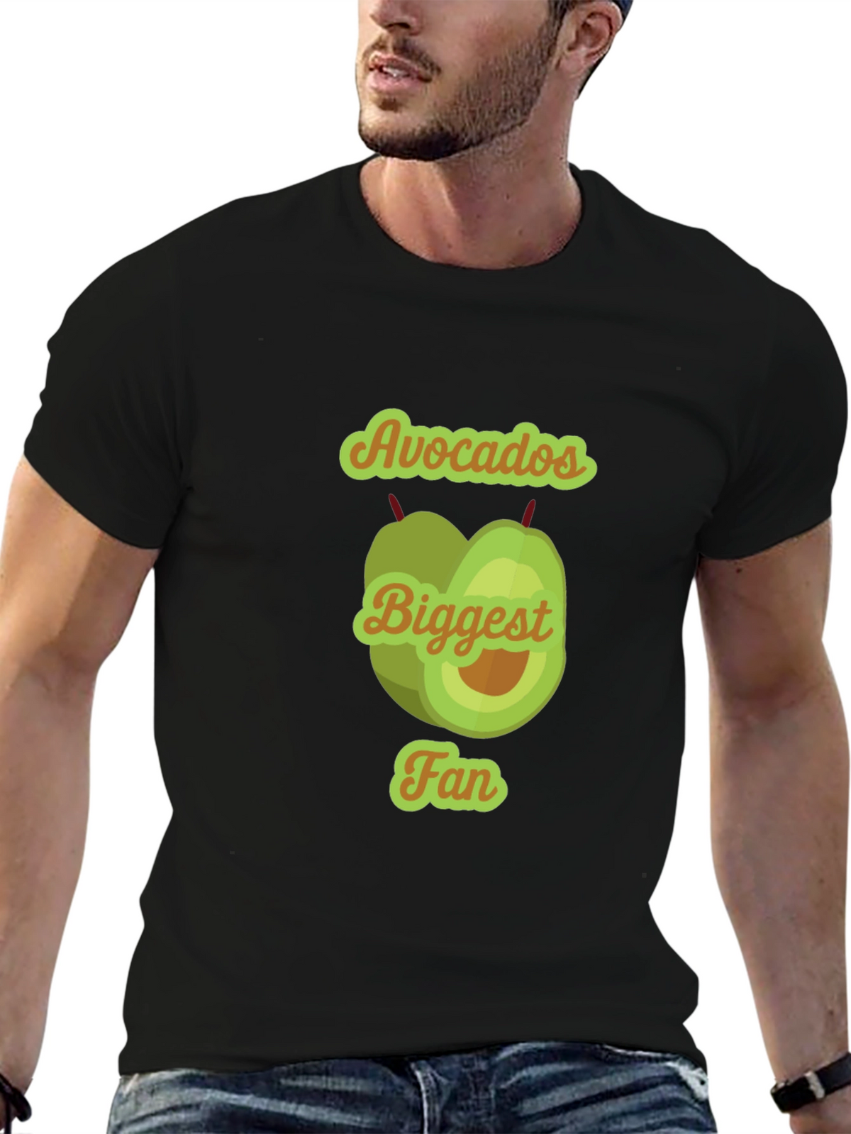 Avocados Biggest Fan T-Shirt - Cute Fruit Tee