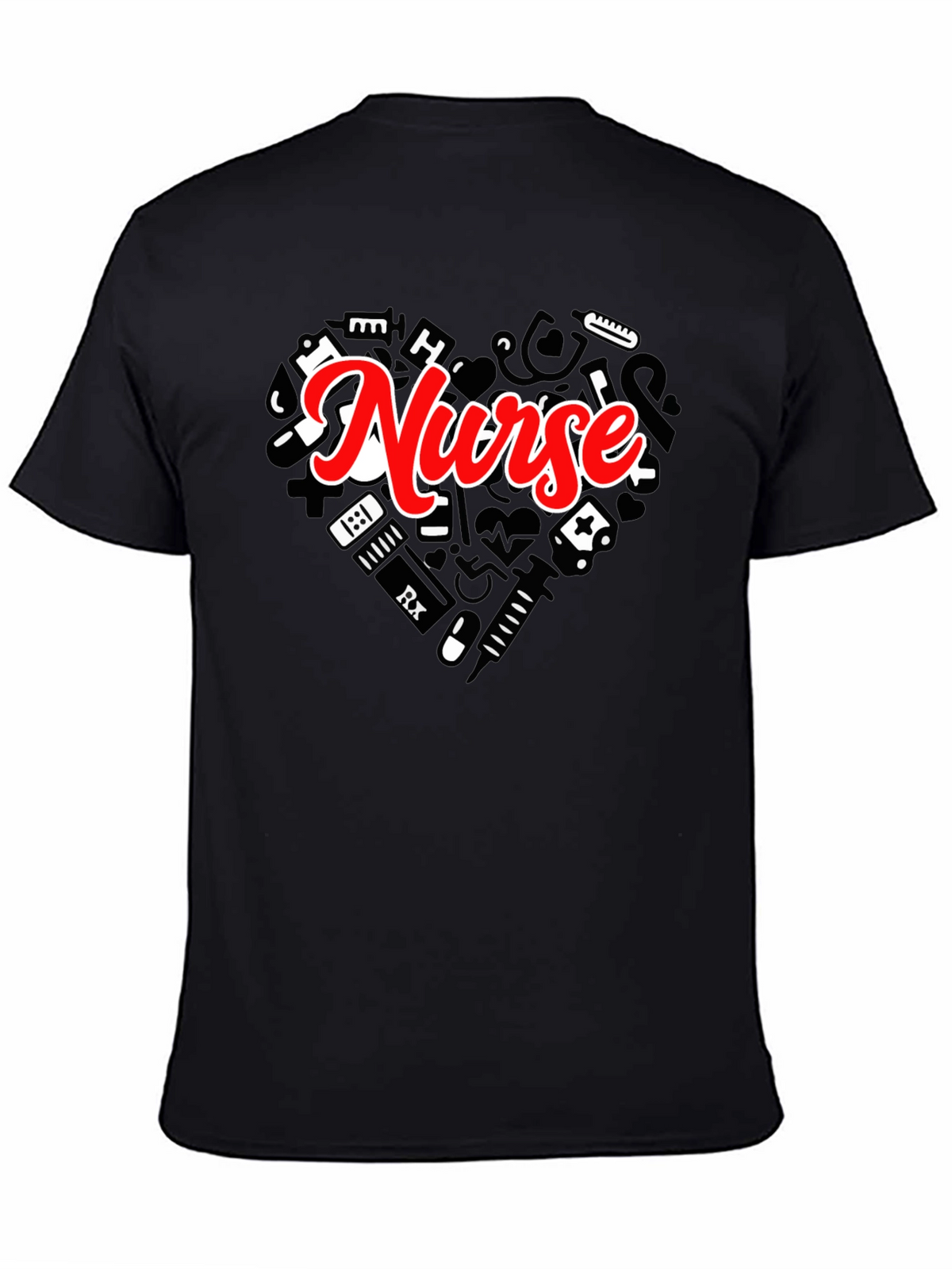 Nurse Heart Graphic Tee - Medical Appreciation