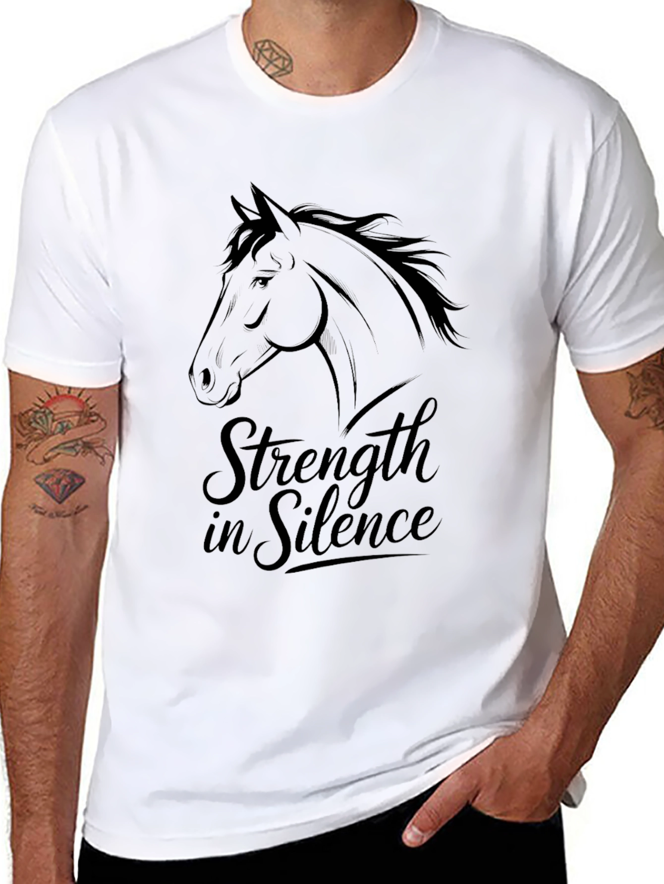 Strength in Silence Graphic Tee