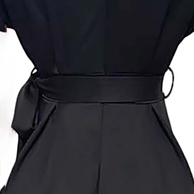 Women's S-3XL Plus Size Off-Shoulder V-Neck Bow Knotted Midi Dress