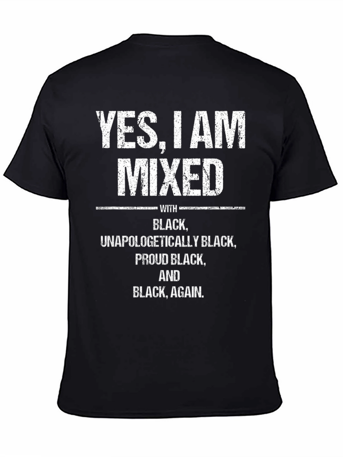 Mixed Black Pride Graphic Tee