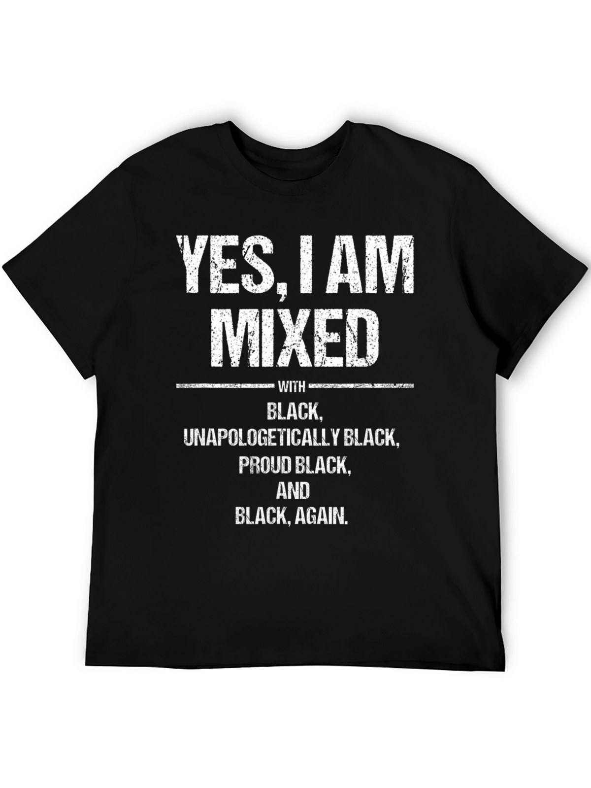 Mixed Black Pride Graphic Tee