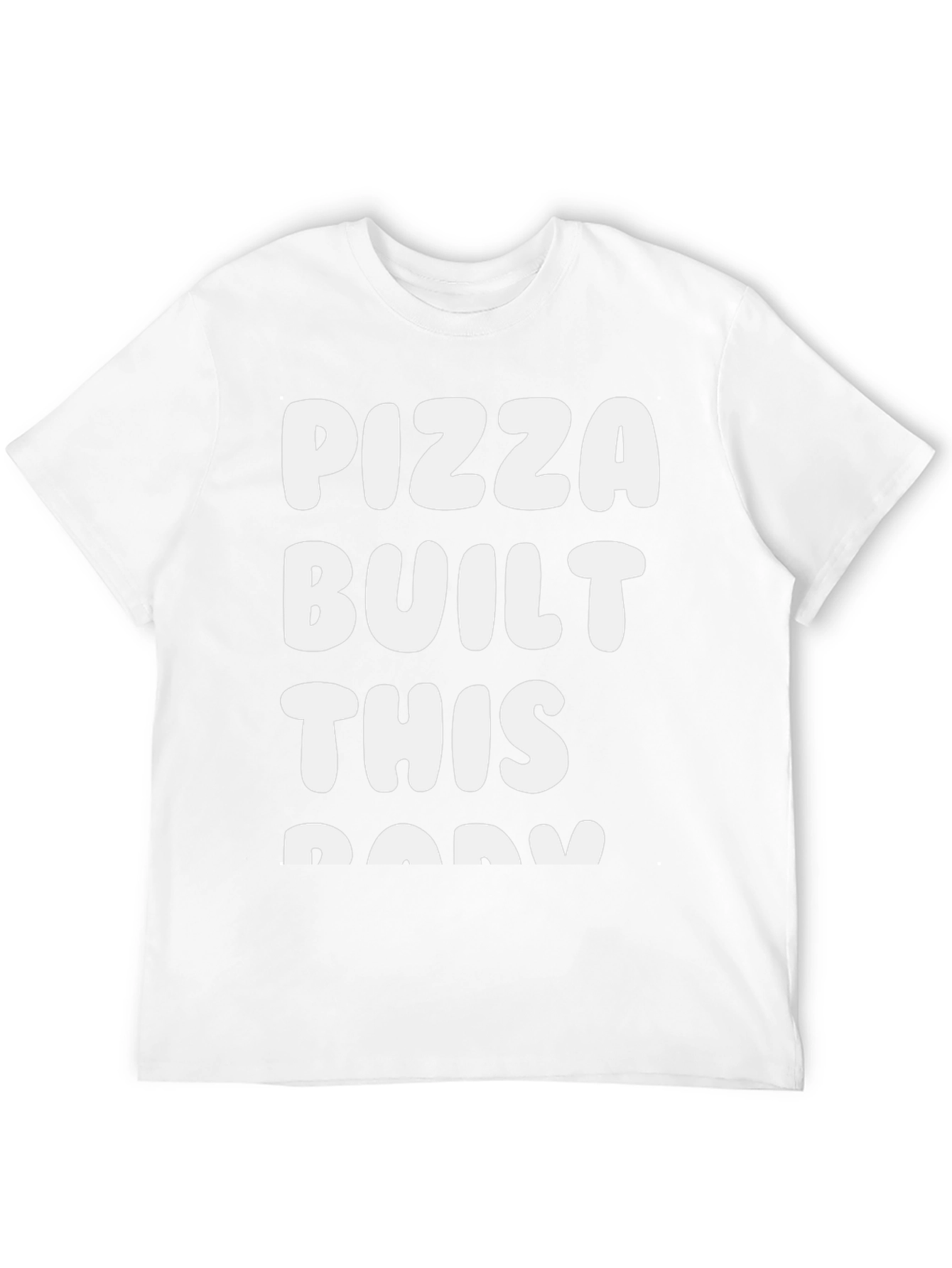 Pizza Built This Body Graphic Tee