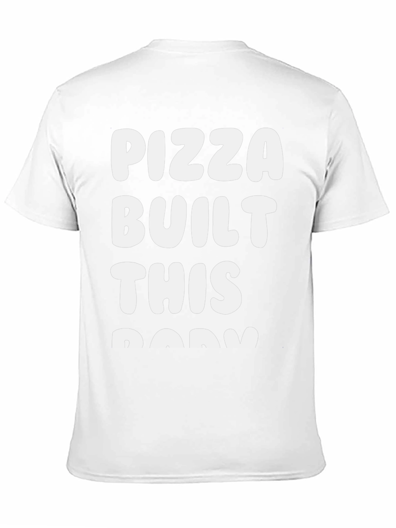 Pizza Built This Body Graphic Tee
