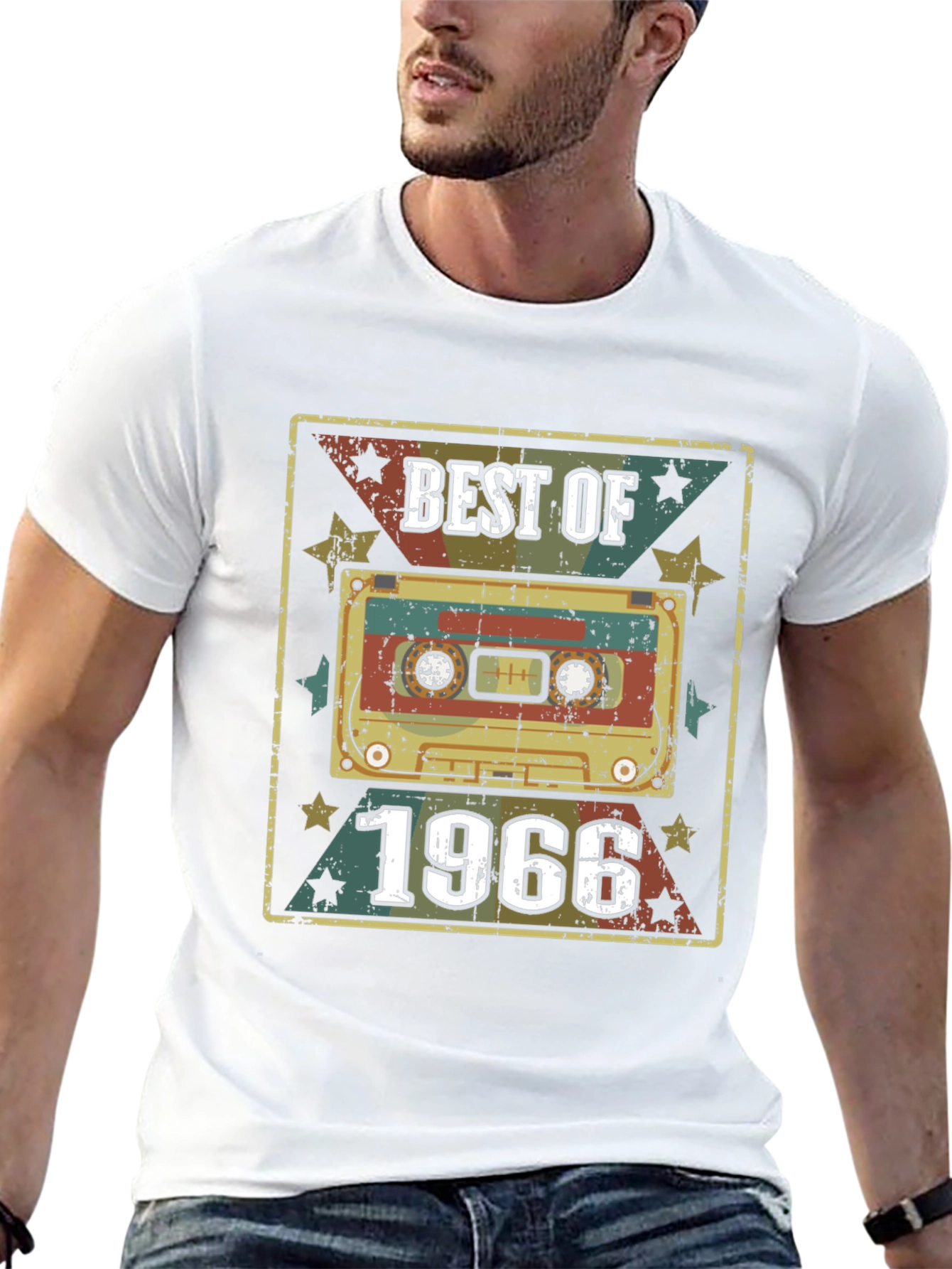 Best of 1966 Cassette Tape Graphic T-Shirt