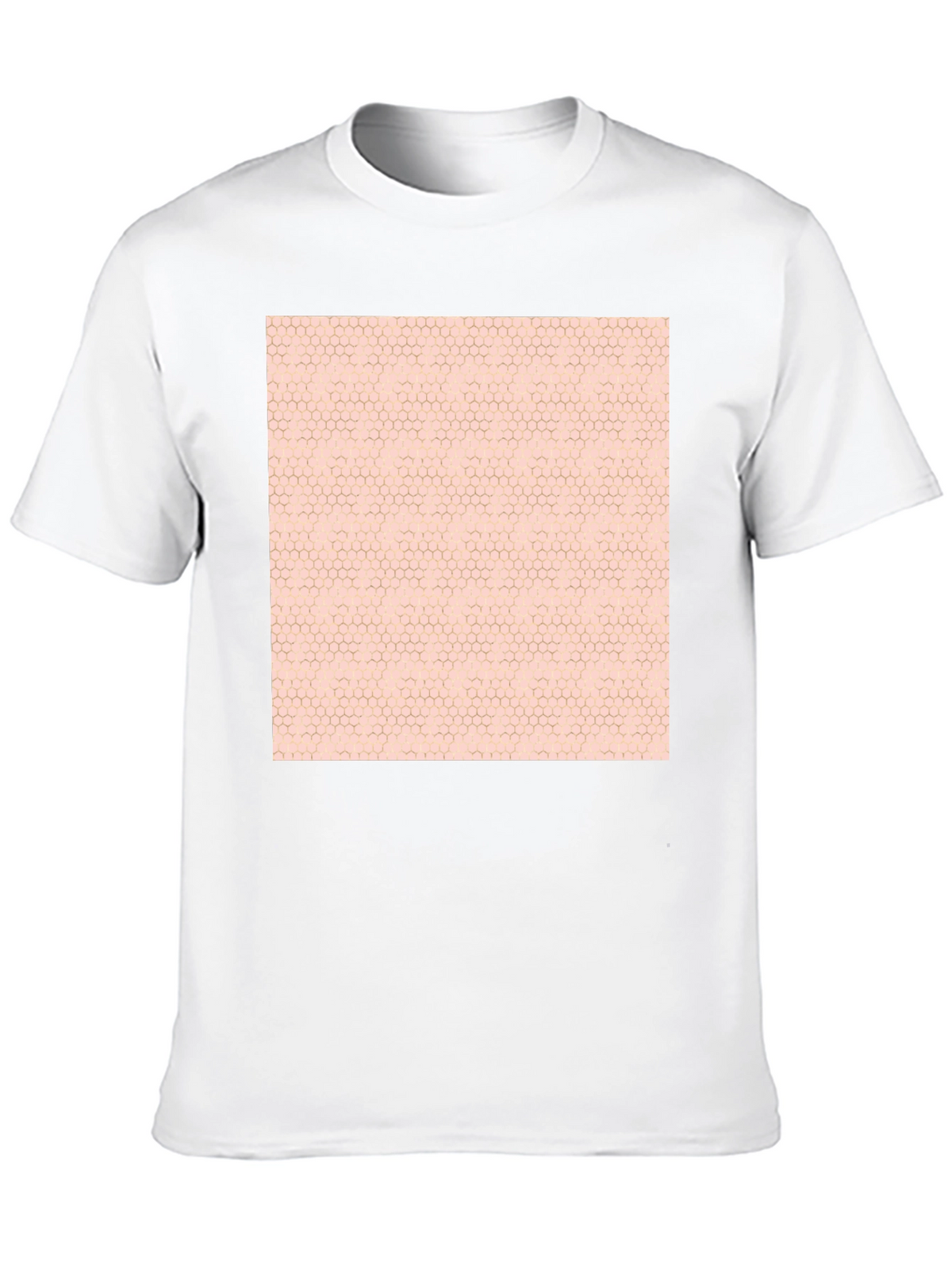 Geometric Pattern Tee - Modern Casual Style