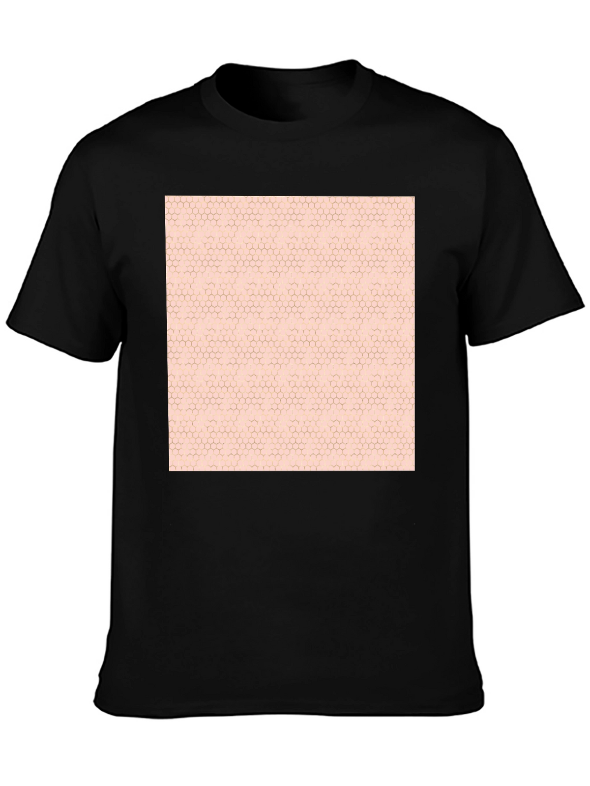 Geometric Pattern Tee - Modern Casual Style