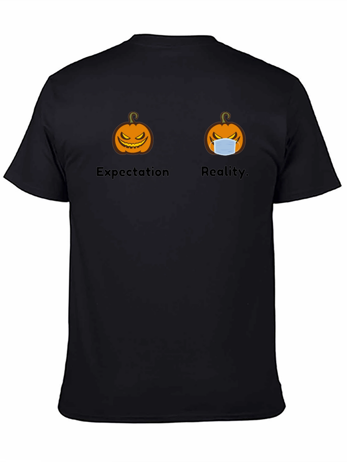Halloween Expectation vs. Reality Graphic Tee