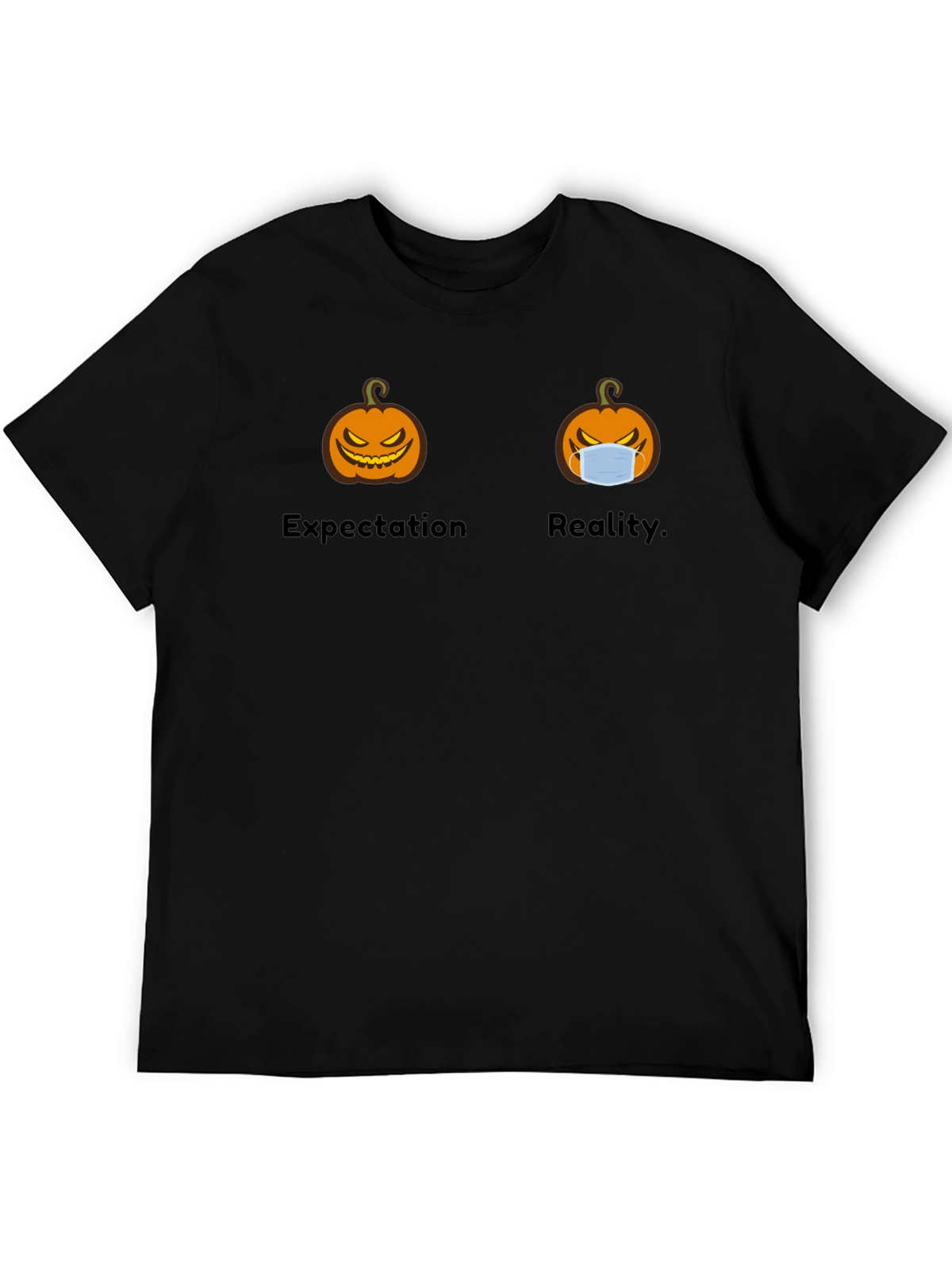 Halloween Expectation vs. Reality Graphic Tee