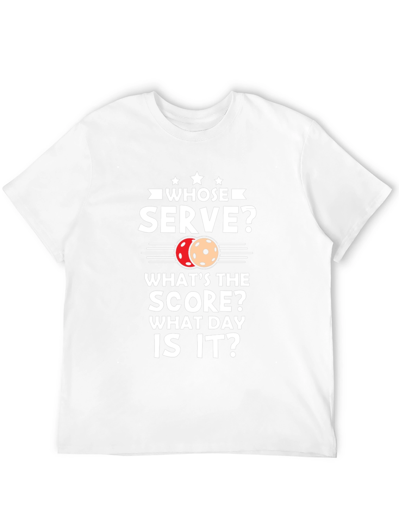 Whose Serve? Pickleball Graphic Tee
