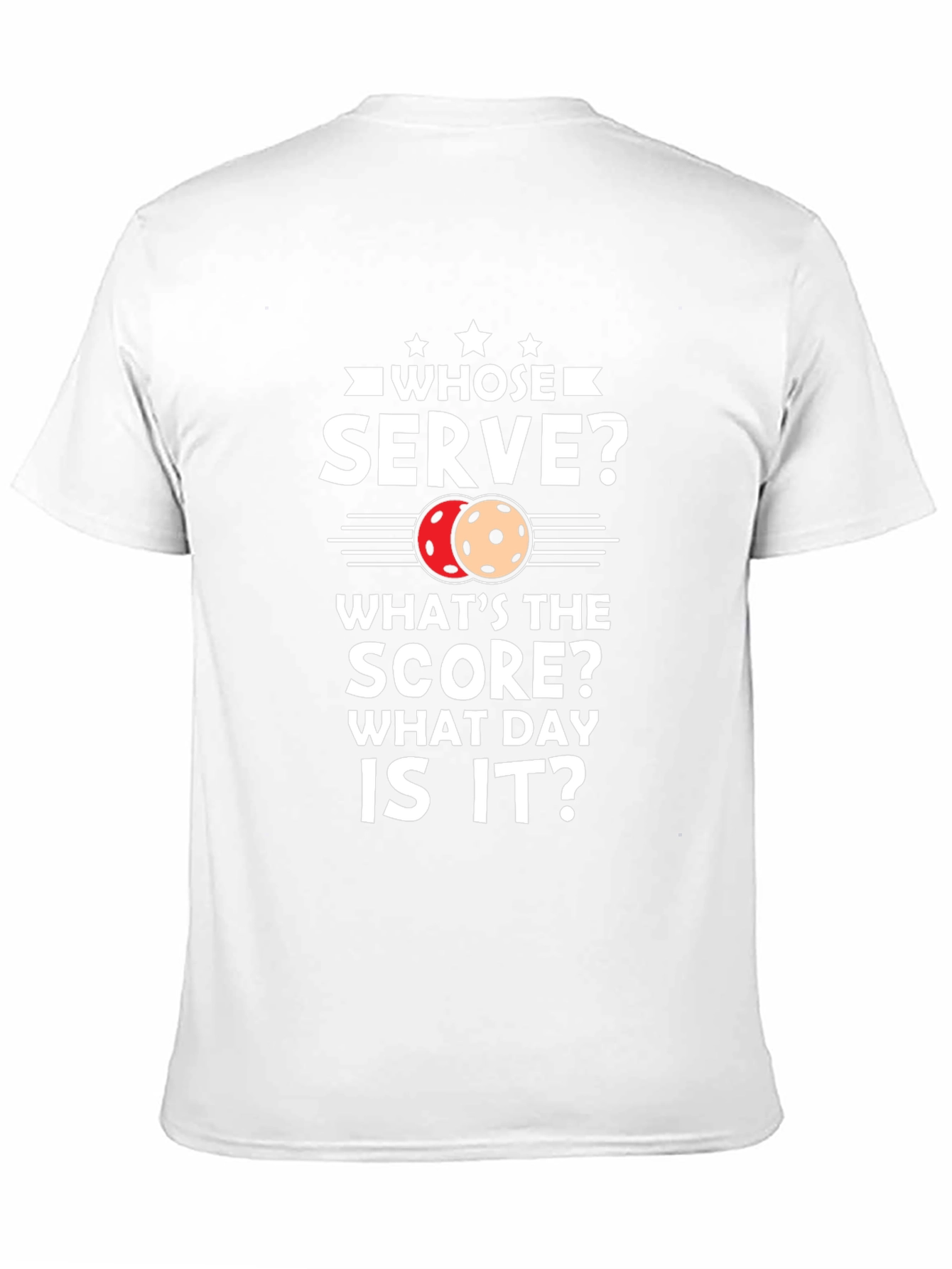 Whose Serve? Pickleball Graphic Tee